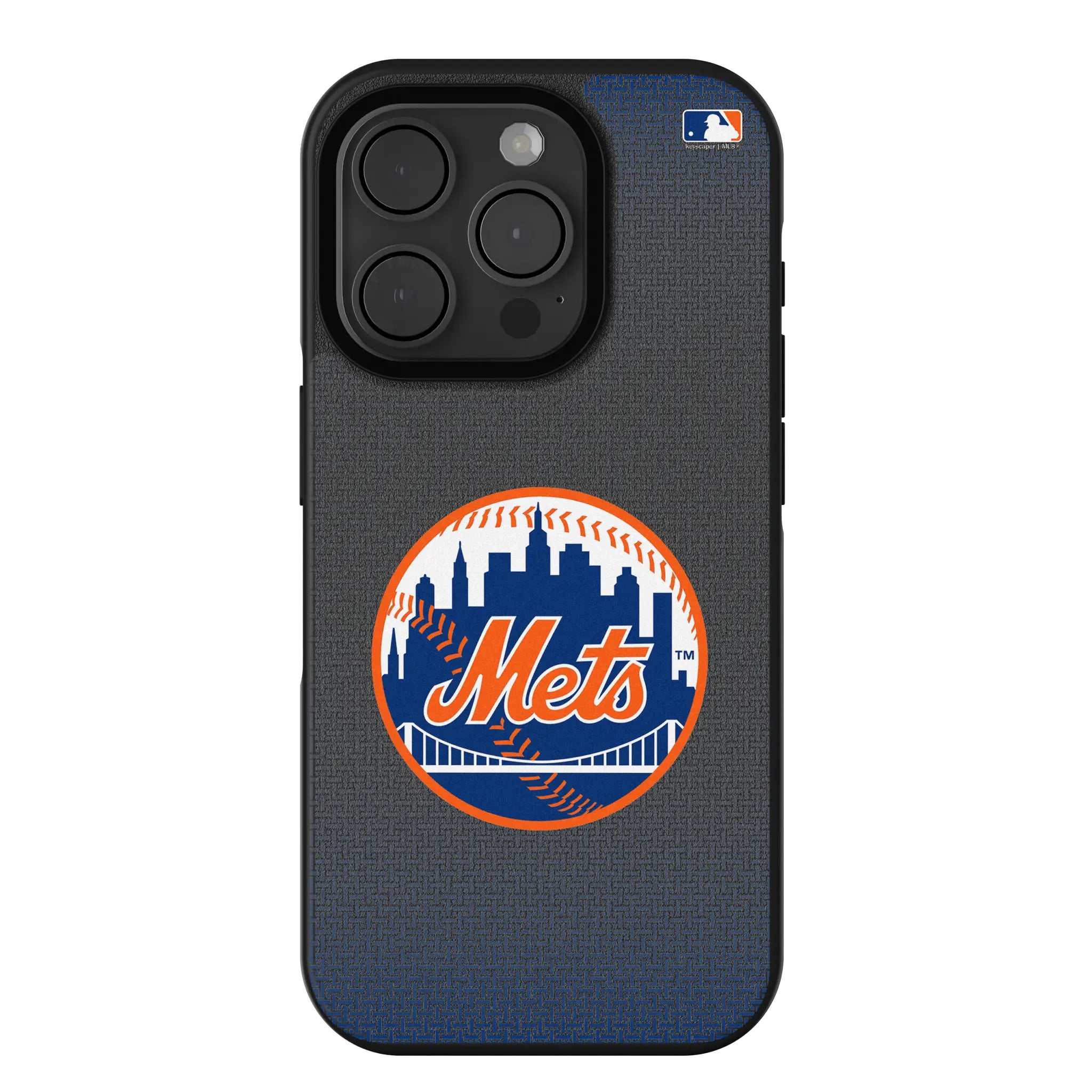 New York Mets Linen iPhone Bump Phone Case for Apple iPhone