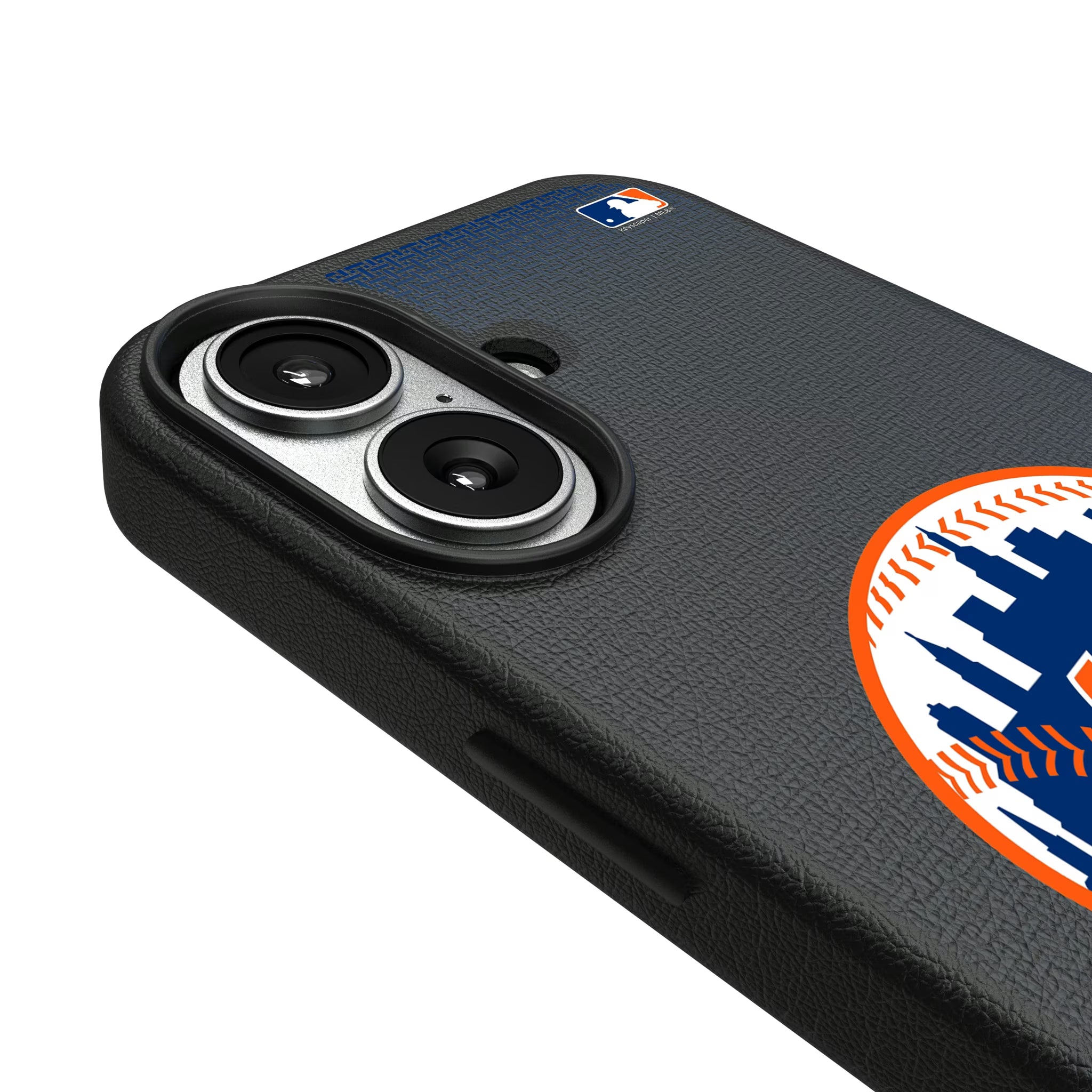 New York Mets Linen iPhone MagSafe Compatible Phone Case for Apple iPhone - Detail#Device_iPhone 17