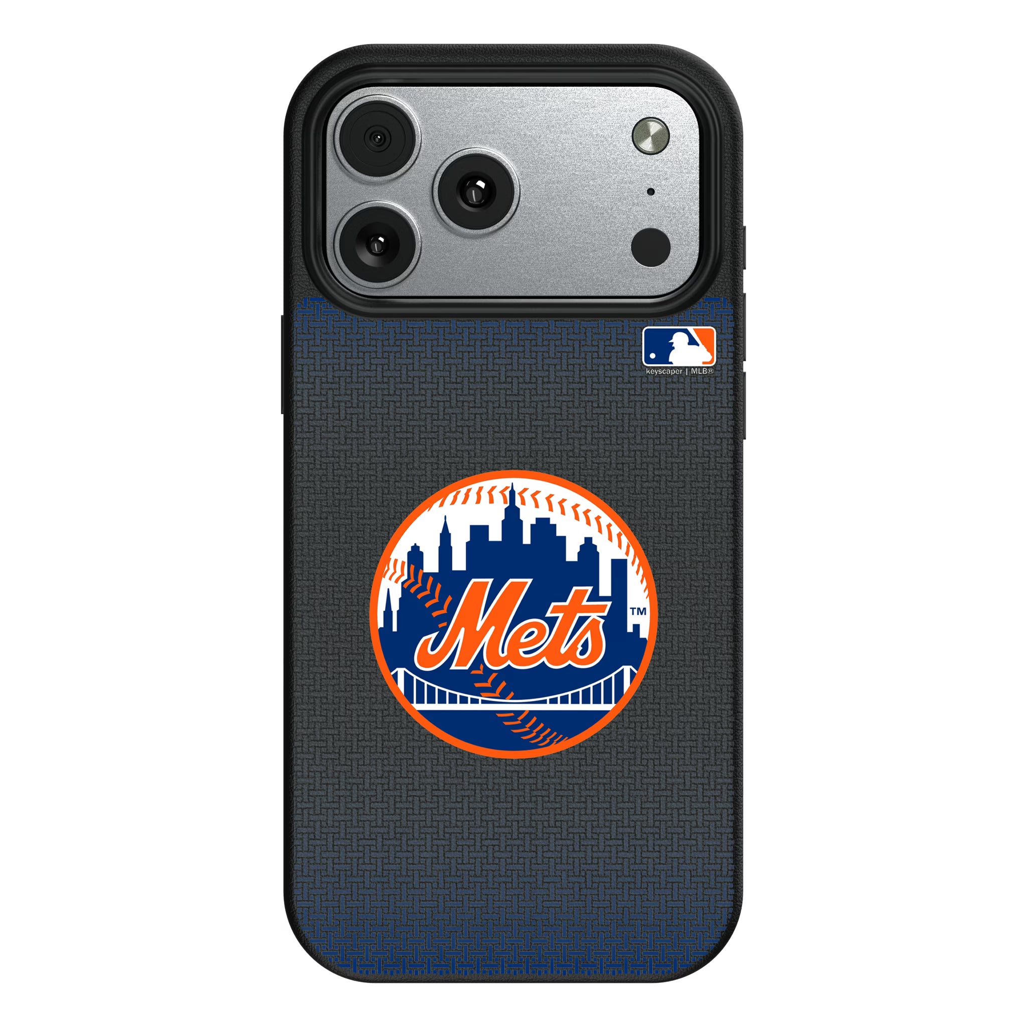 New York Mets Linen iPhone MagSafe Compatible Phone Case for Apple iPhone#Device_iPhone 17 Pro Max