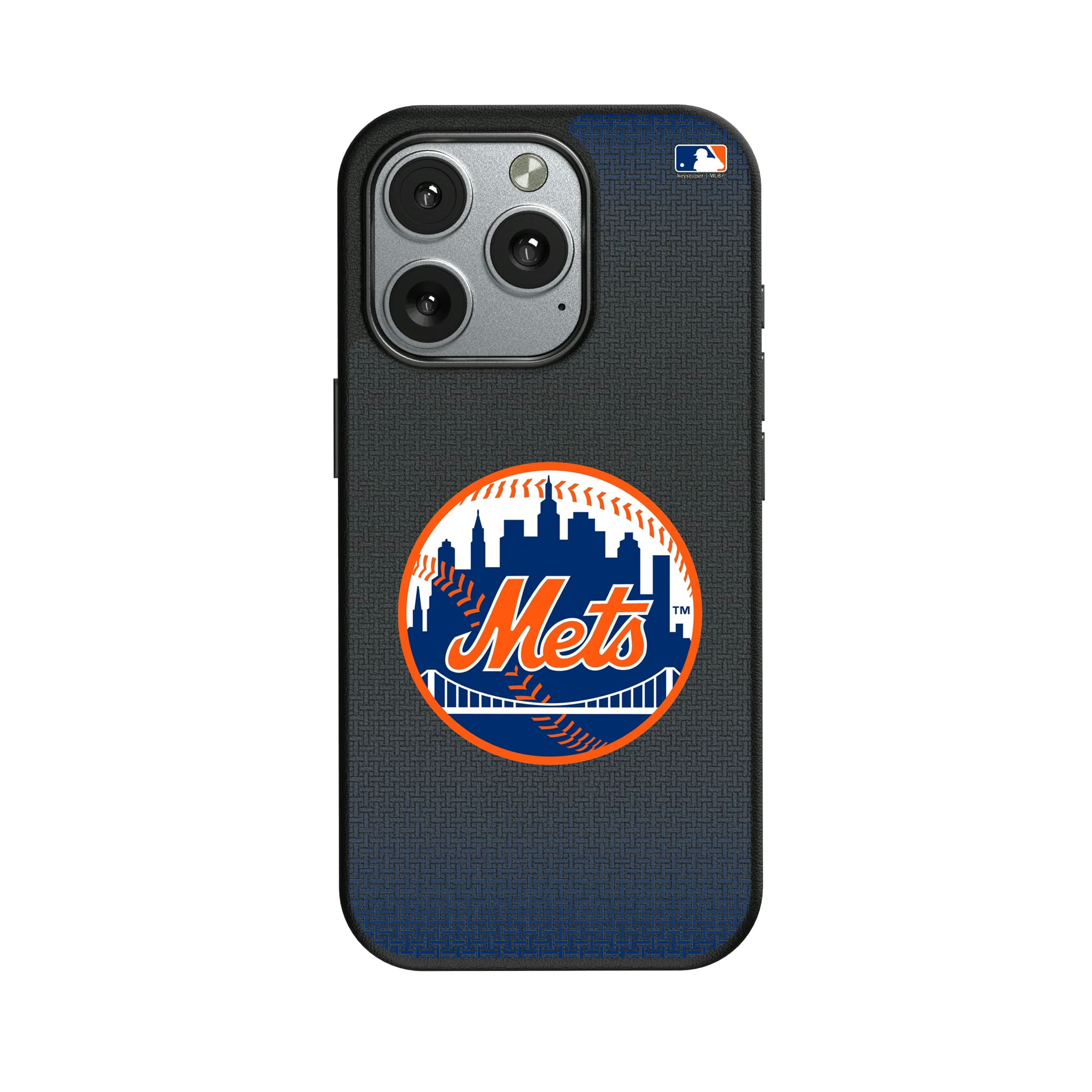 New York Mets Linen iPhone MagSafe Compatible Phone Case for Apple iPhone