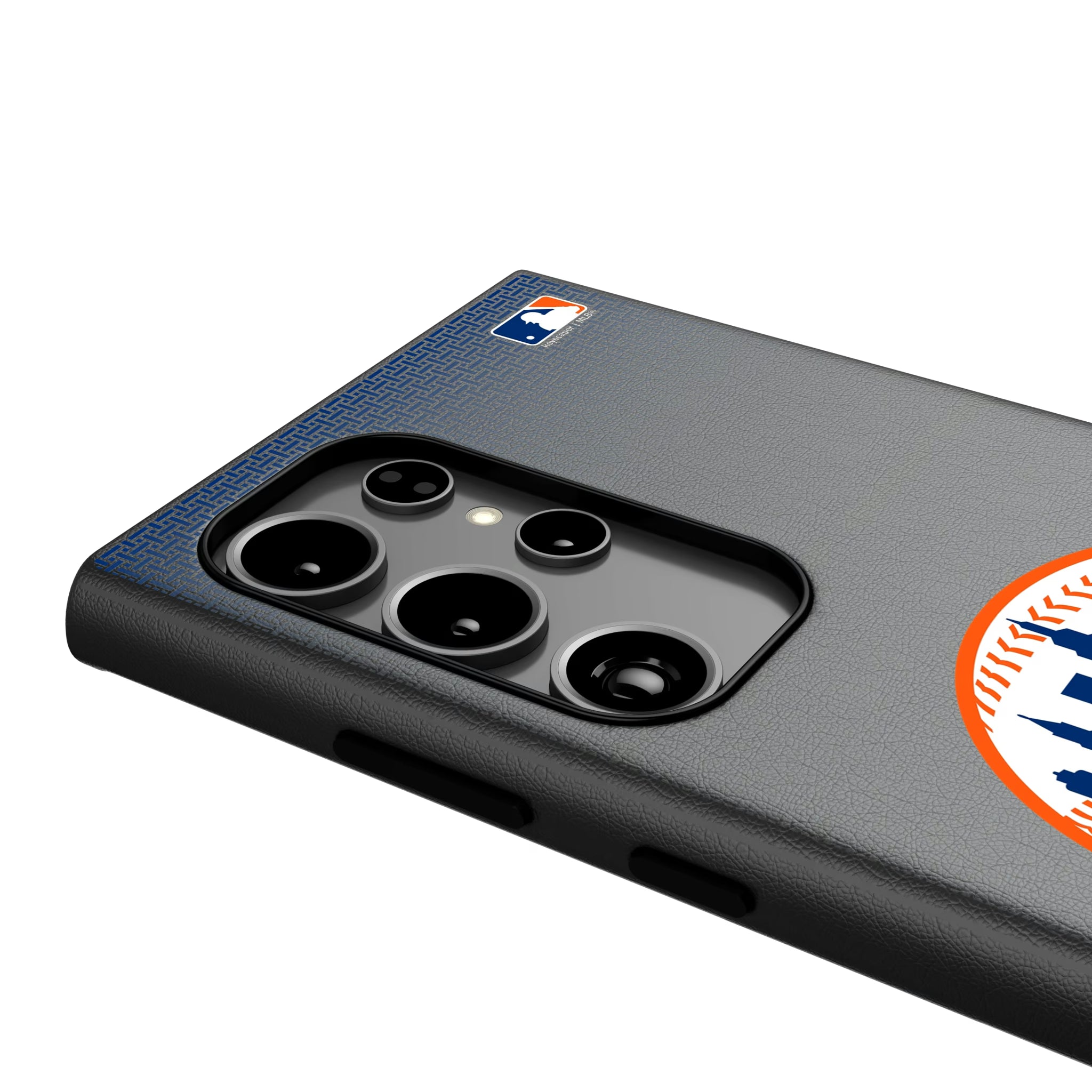 New York Mets Linen Galaxy MagSafe Compatible Phone Case for Samsung Galaxy - Detail