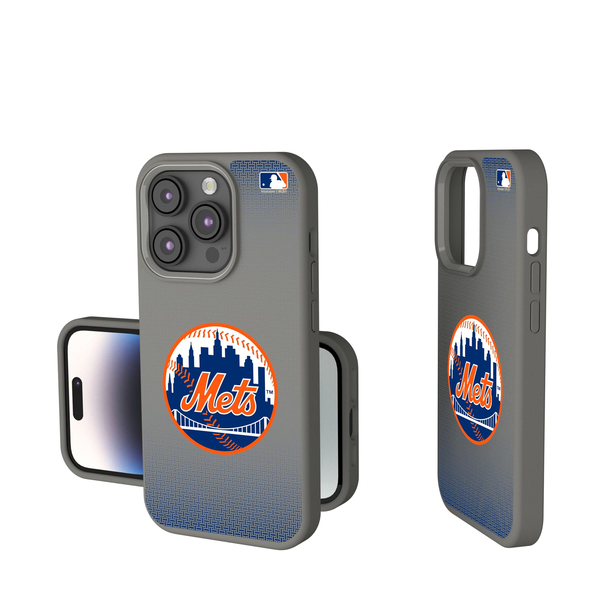 New York Mets Linen iPhone Soft Touch Phone Case for Apple iPhone