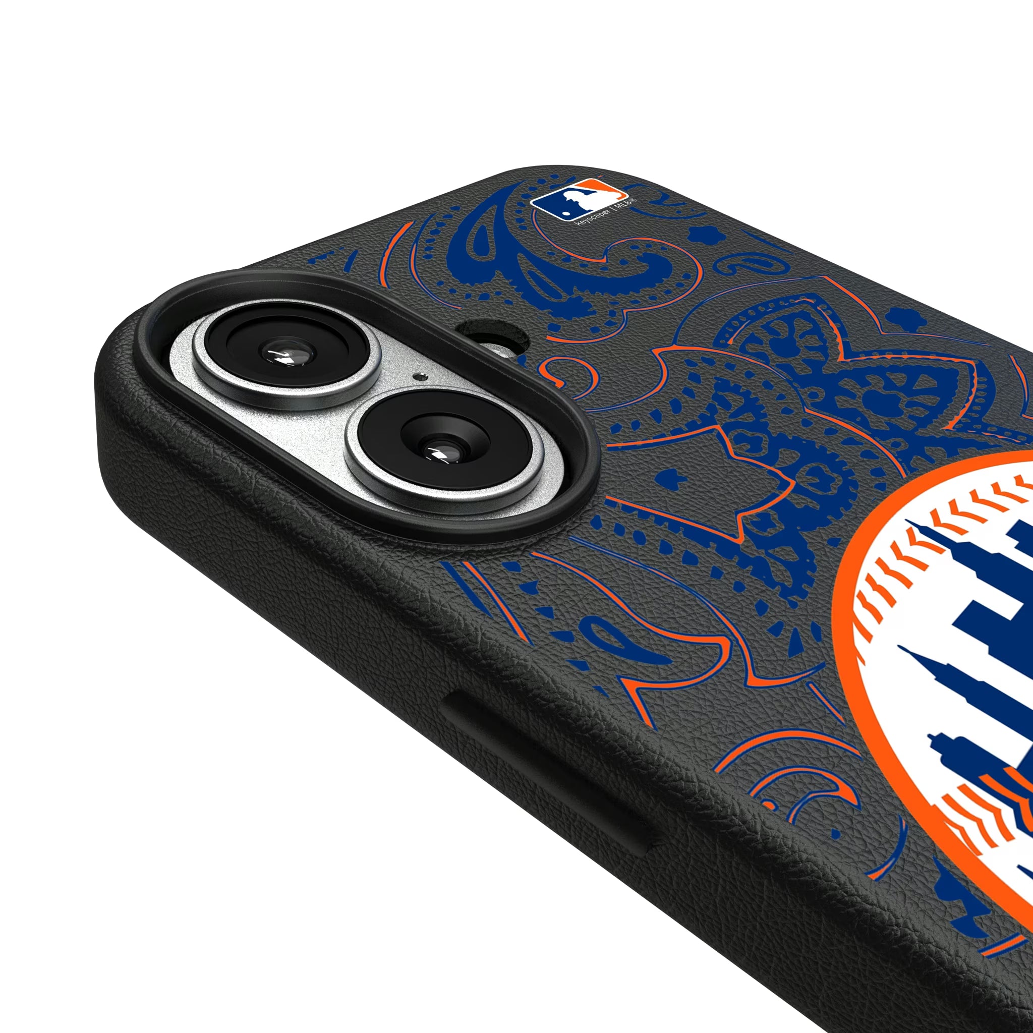 New York Mets Paisley iPhone MagSafe Compatible Phone Case for Apple iPhone - Detail#Device_iPhone 17