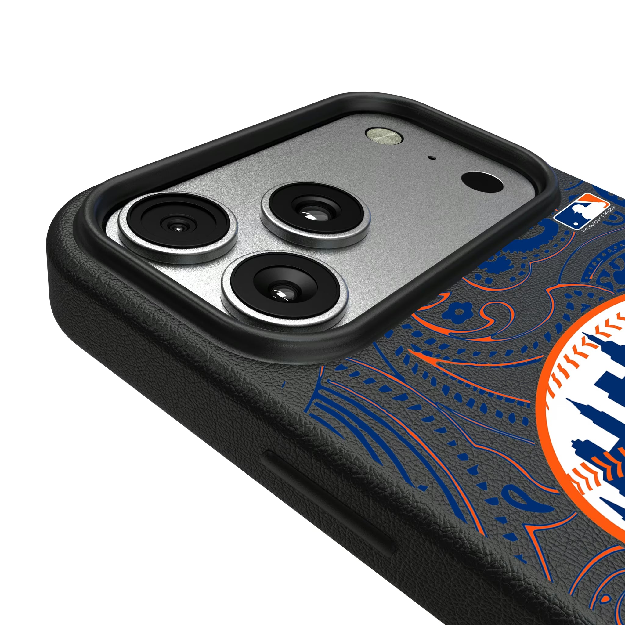 New York Mets Paisley iPhone MagSafe Compatible Phone Case for Apple iPhone - Detail#Device_iPhone 17 Pro Max