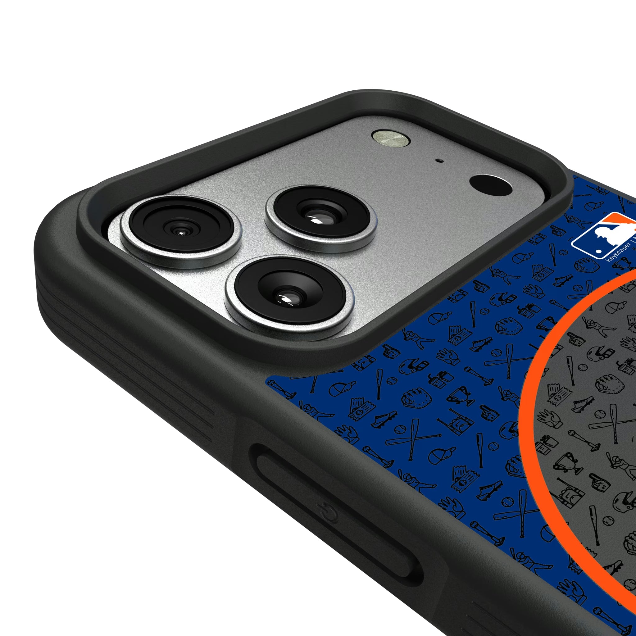 New York Mets Personalized Circle iPhone Bump Phone Case for Apple iPhone - Detail#Device_iPhone 17 Pro Max