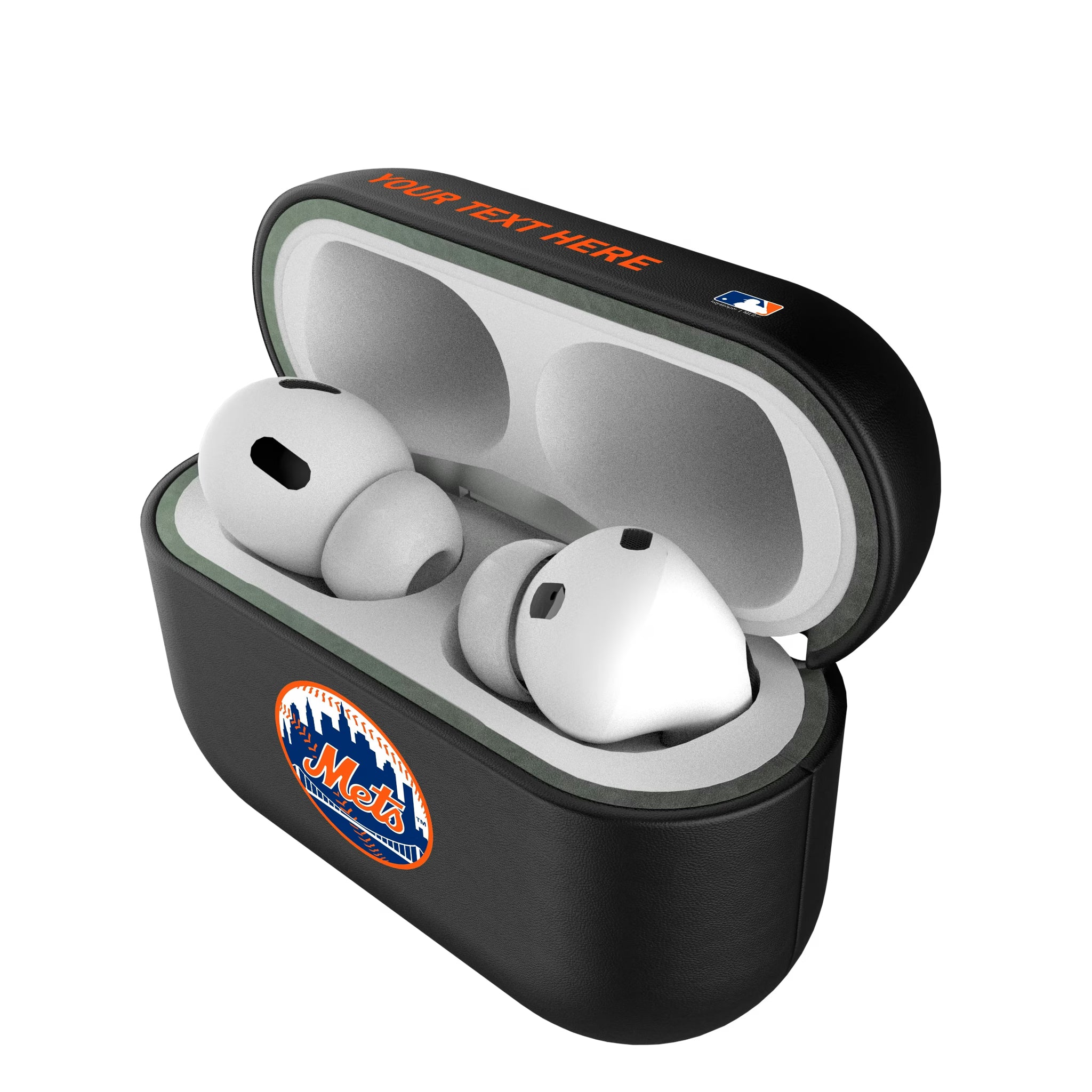 New York Mets Personalized Insignia AirPods AirPod Case Cover#Device_AirPods Pro 1st Gen