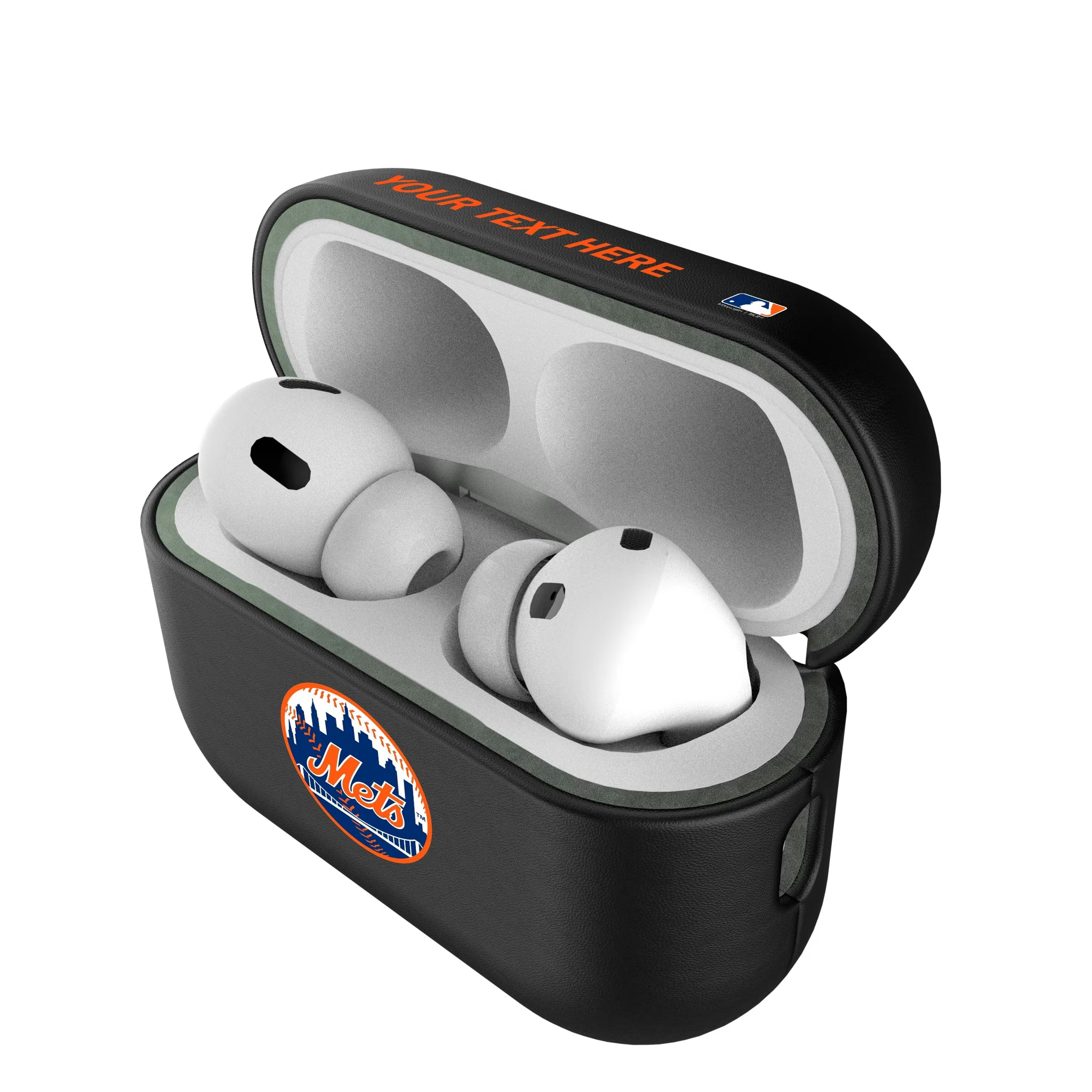 New York Mets Personalized Insignia AirPods AirPod Case Cover#Device_AirPods Pro 2nd Gen