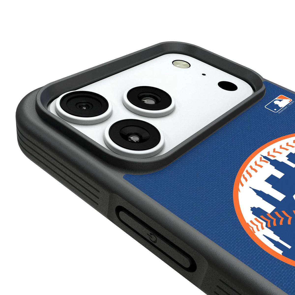 New York Mets Personalized Stripe iPhone Bump Phone Case for Apple iPhone - Detail#Device_iPhone 18 Pro Max