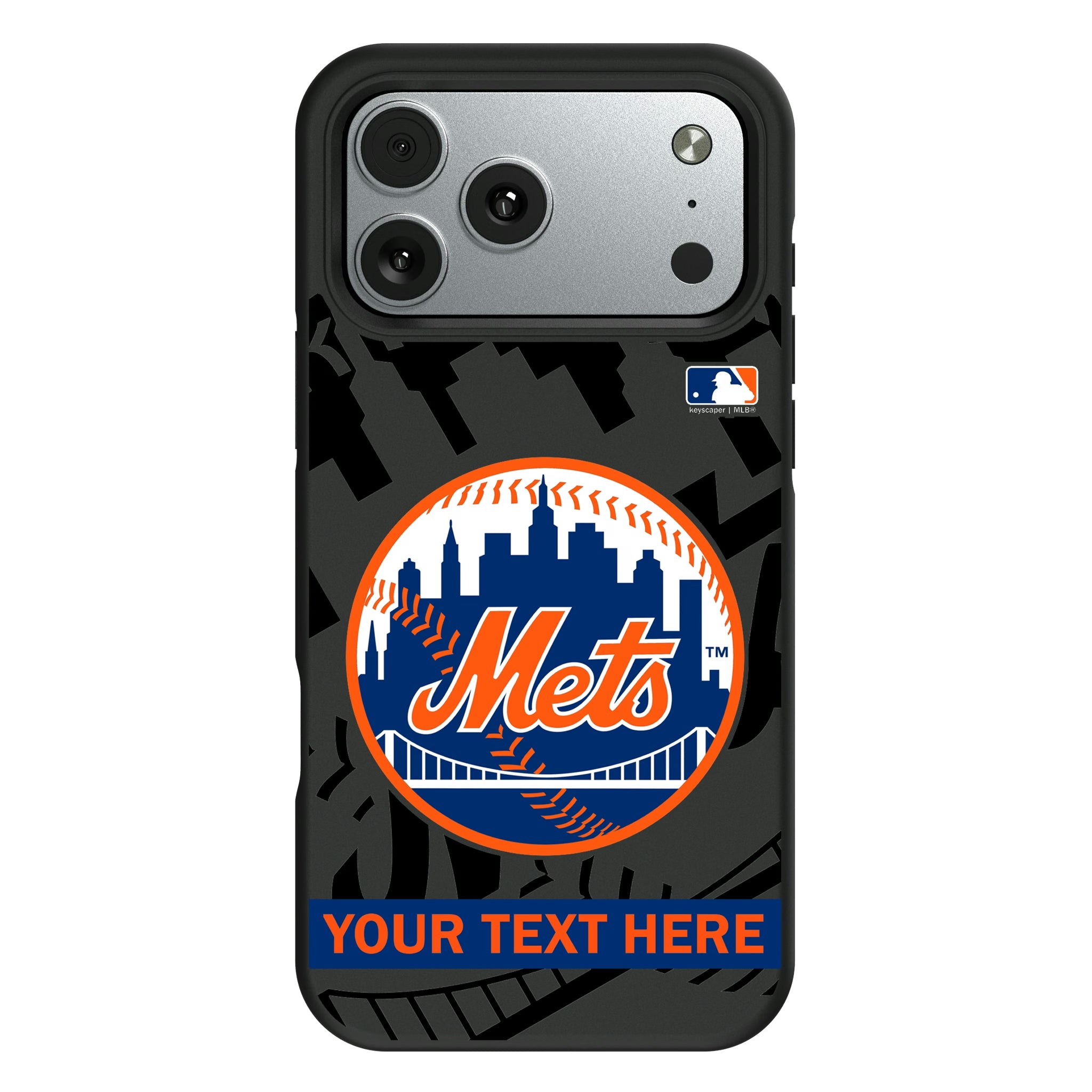 New York Mets Personalized Tilt iPhone Bump Phone Case for Apple iPhone#Device_iPhone 17 Pro Max