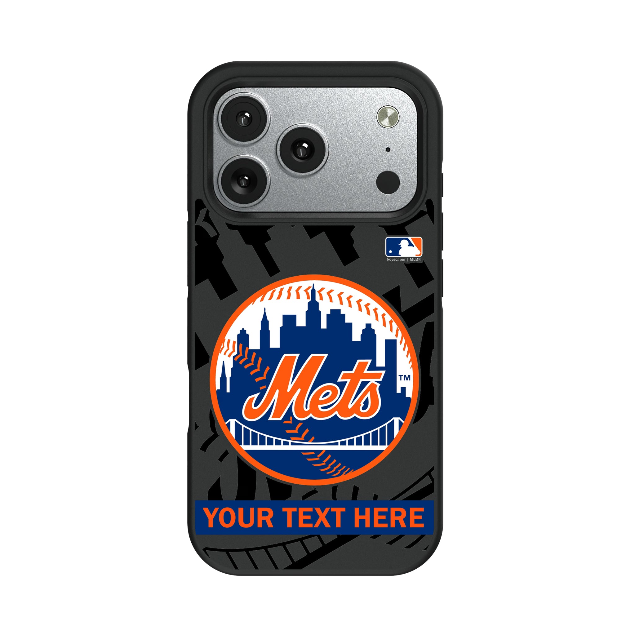 New York Mets Personalized Tilt iPhone Bump Phone Case for Apple iPhone#Device_iPhone 17 Pro