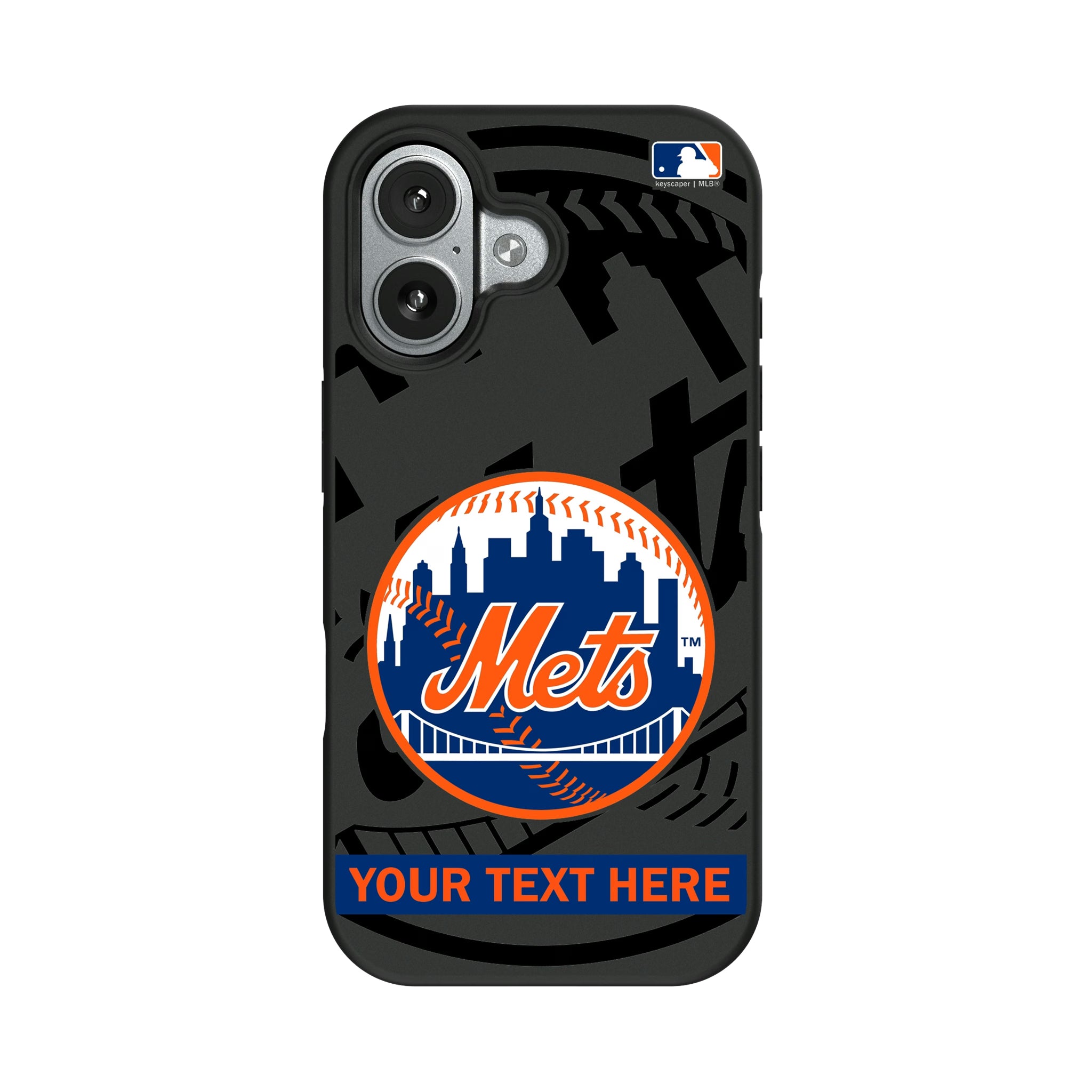 New York Mets Personalized Tilt iPhone Bump Phone Case for Apple iPhone#Device_iPhone 17