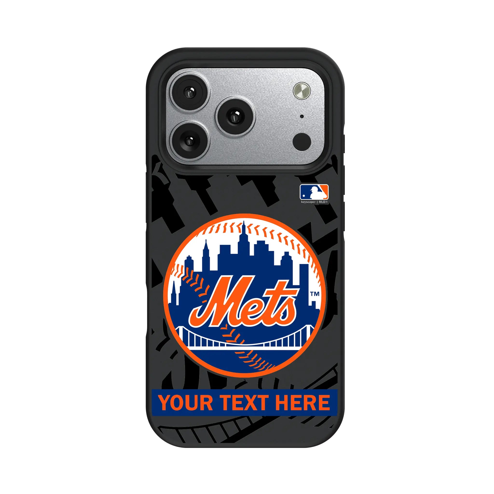 New York Mets Personalized Tilt iPhone Bump Phone Case for Apple iPhone#Device_iPhone 17 Pro
