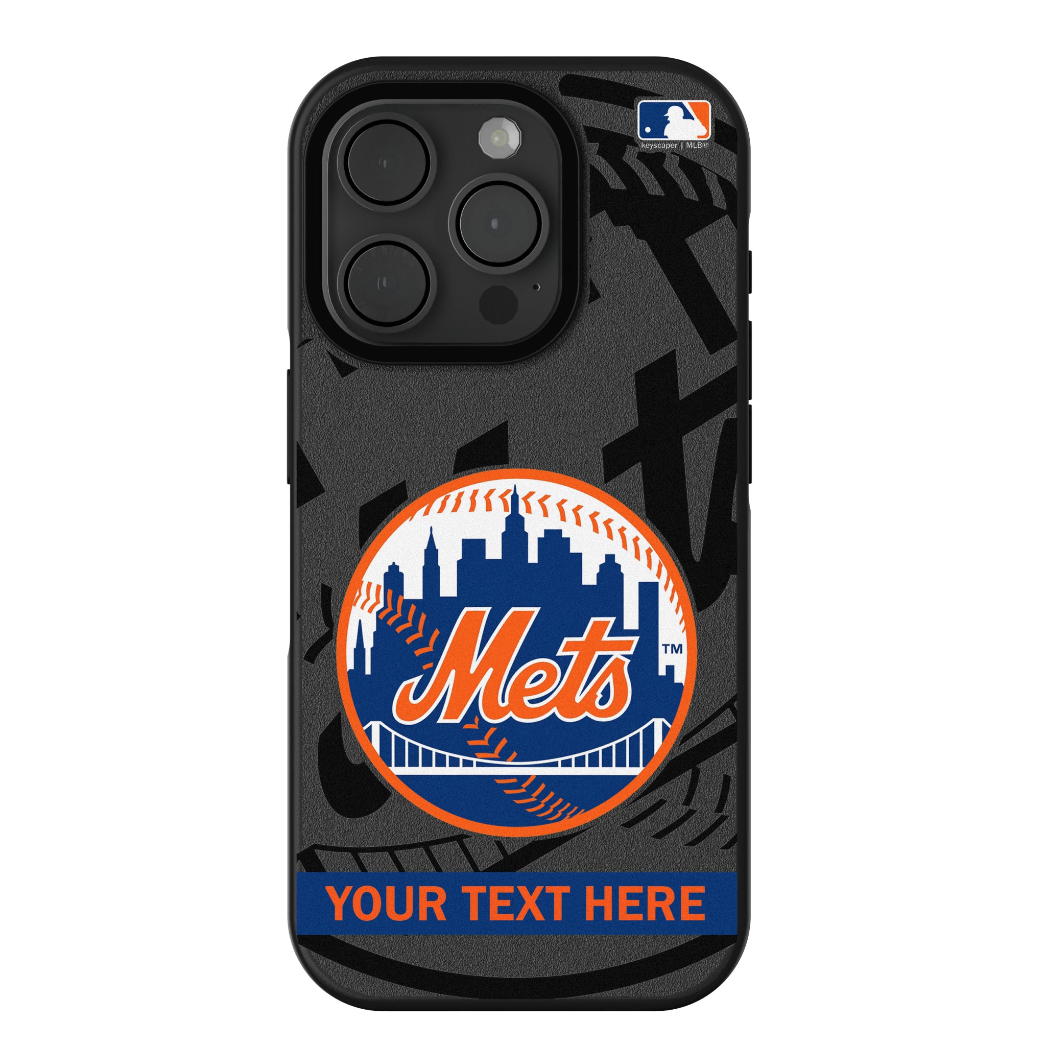 New York Mets Personalized Tilt iPhone Bump Phone Case for Apple iPhone