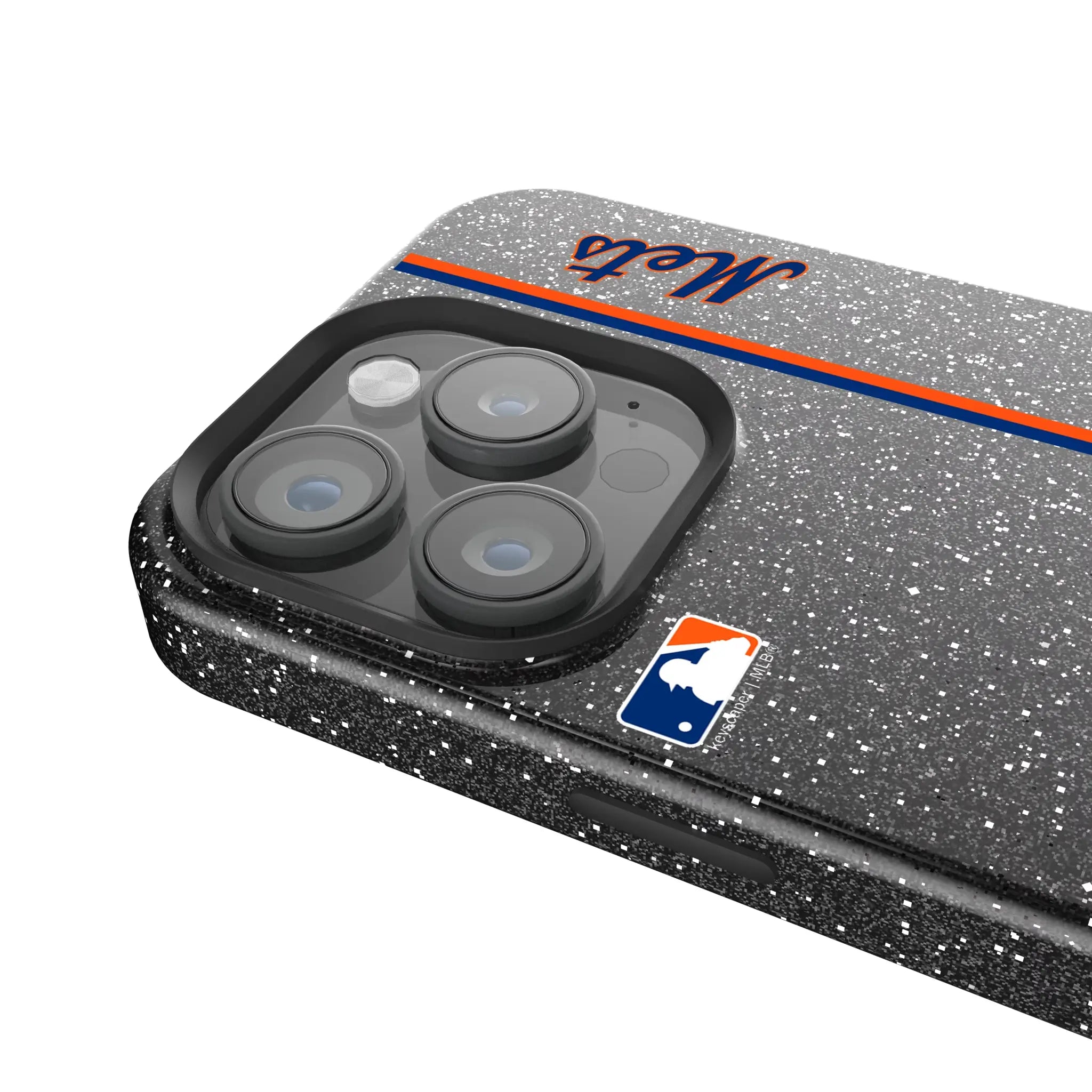 New York Mets Sidebar iPhone Bling Phone Case for Apple iPhone - Detail