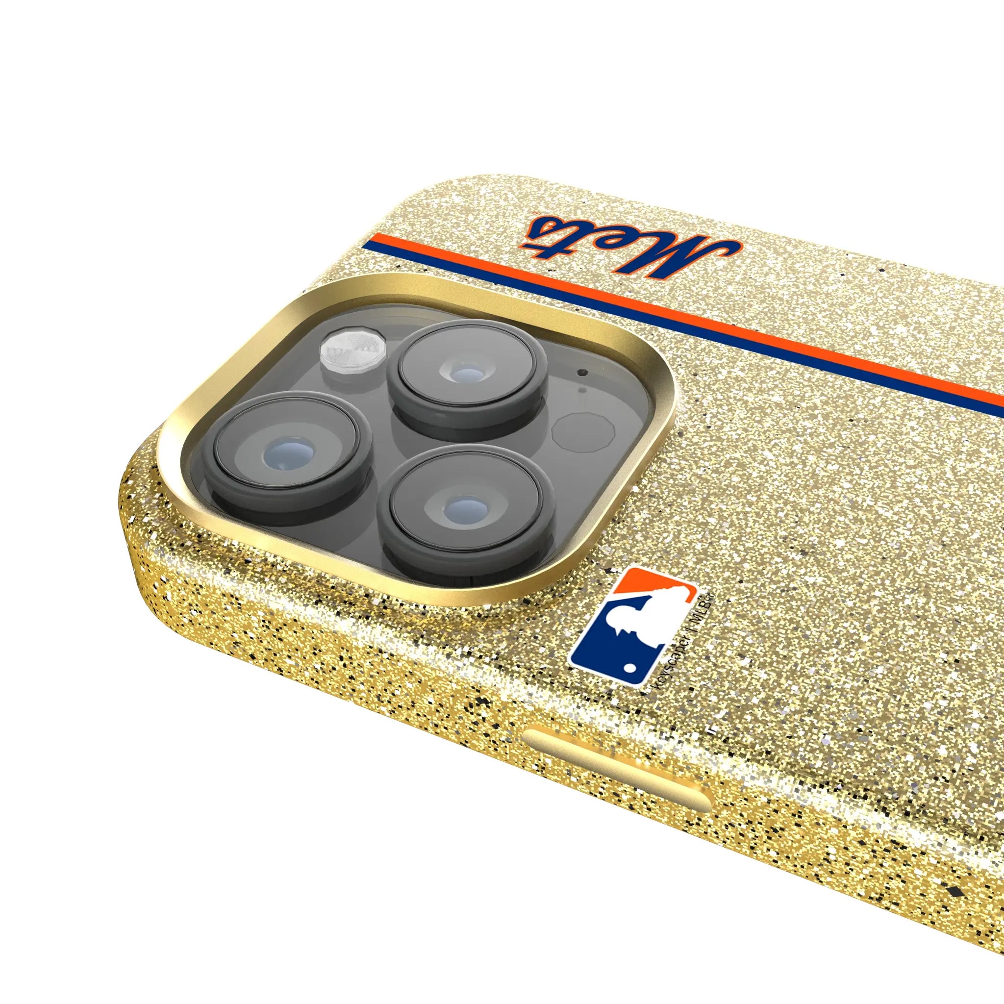 New York Mets Sidebar iPhone Bling Phone Case for Apple iPhone - Detail