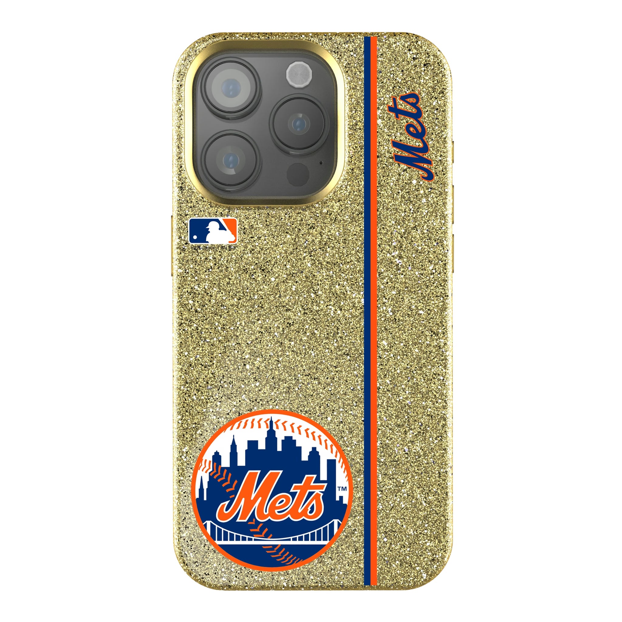 New York Mets Sidebar iPhone Bling Phone Case for Apple iPhone