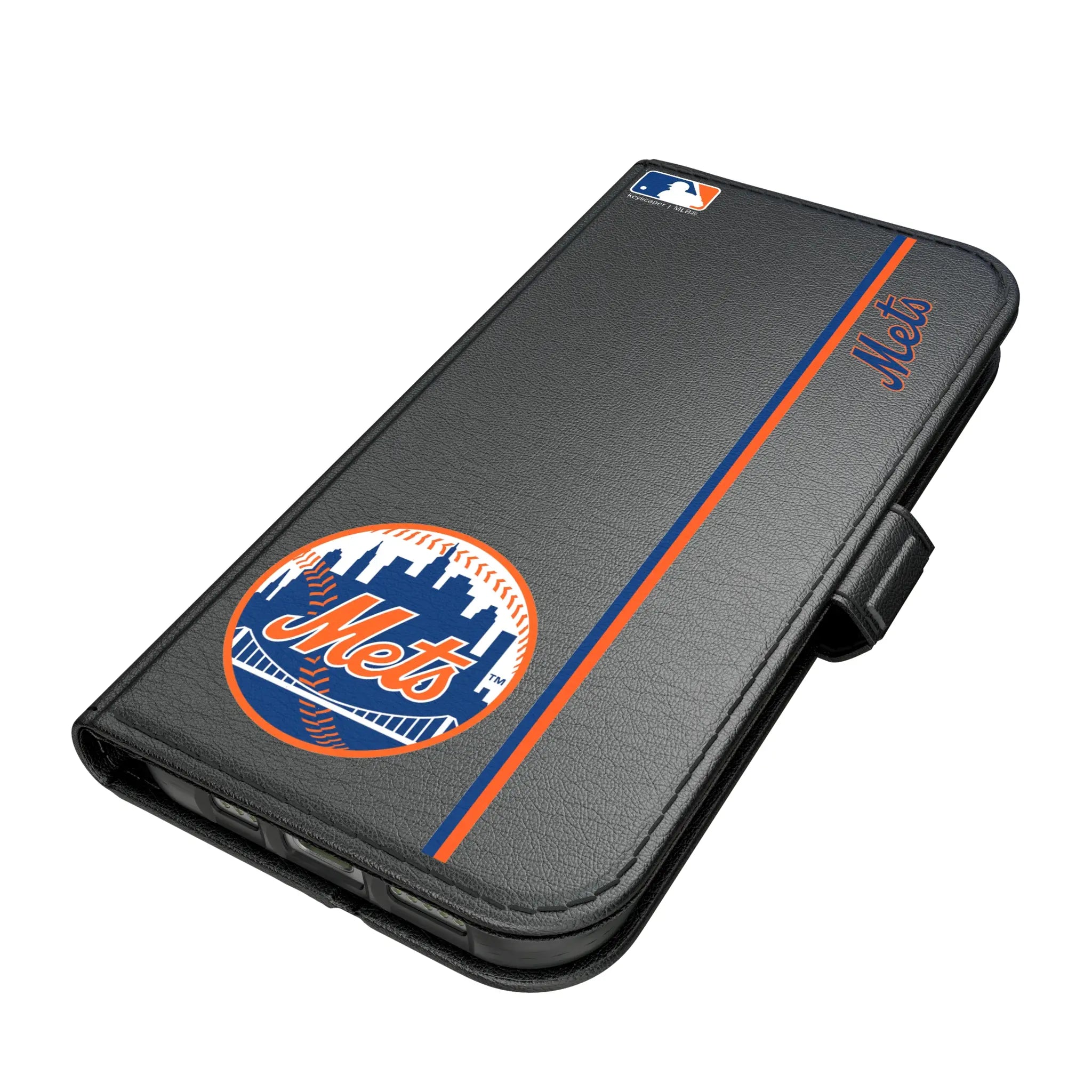 New York Mets Sidebar iPhone Folio Phone Case for Apple iPhone#Device_iPhone 17