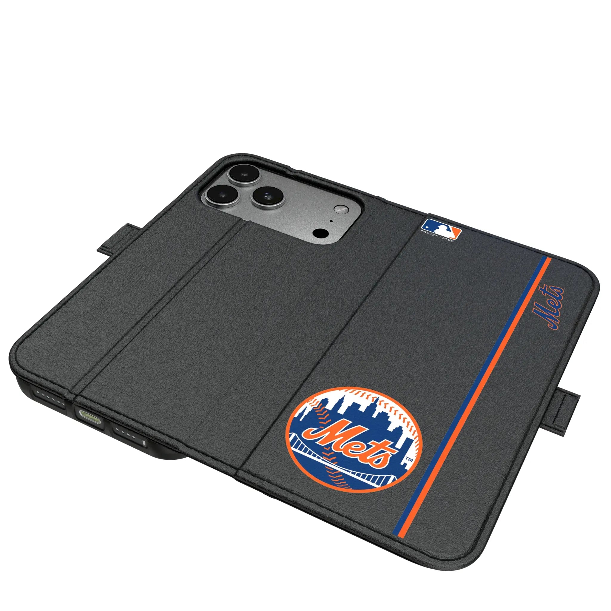 New York Mets Sidebar iPhone Folio Phone Case for Apple iPhone#Device_iPhone 17 Pro Max