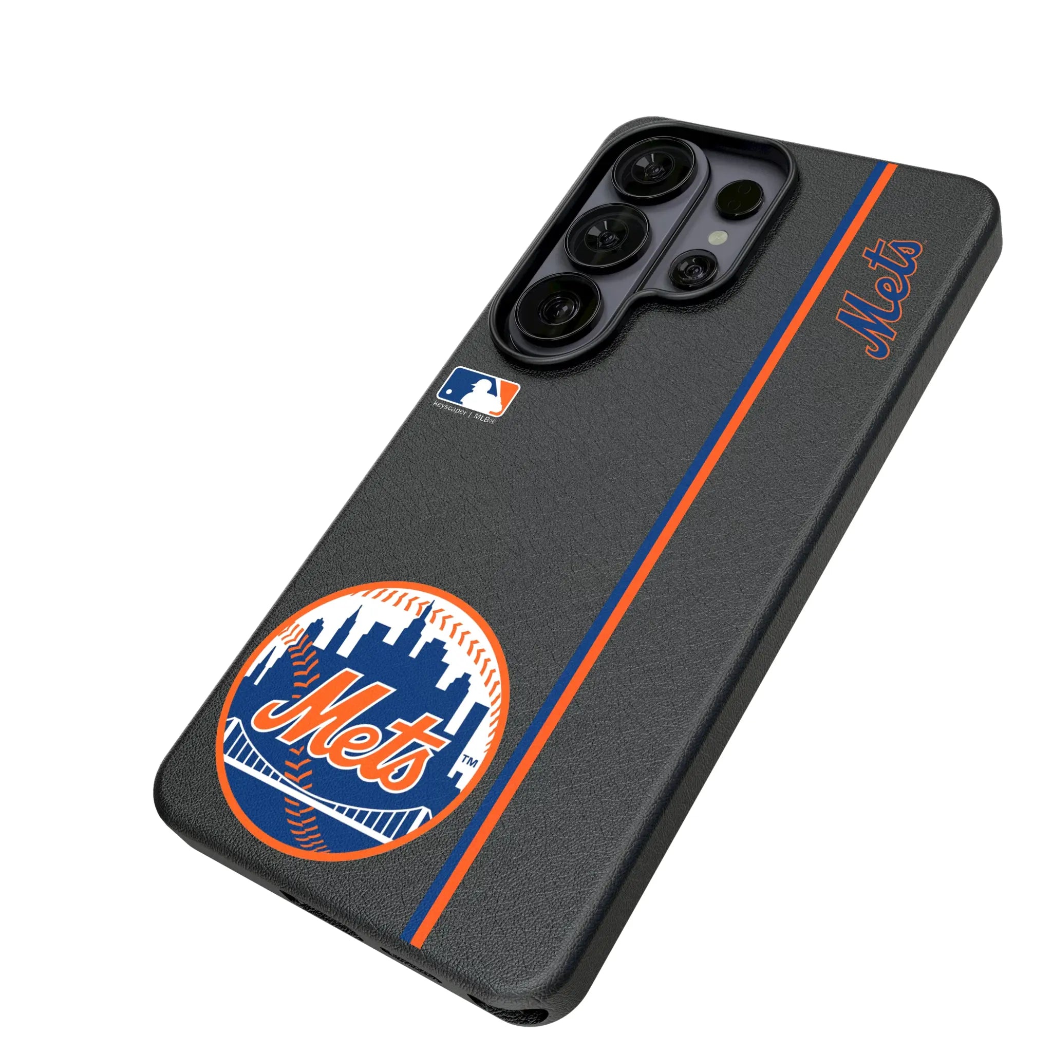 New York Mets Sidebar Galaxy MagSafe Compatible Phone Case for Samsung Galaxy - Isometric View#Device_Galaxy S26 Ultra