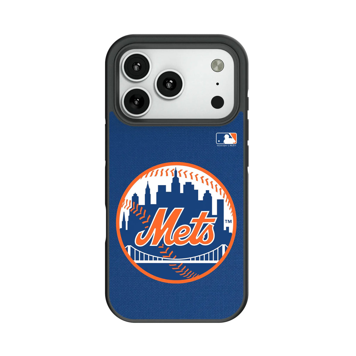 New York Mets Solid Bump Phone Case for Apple iPhone