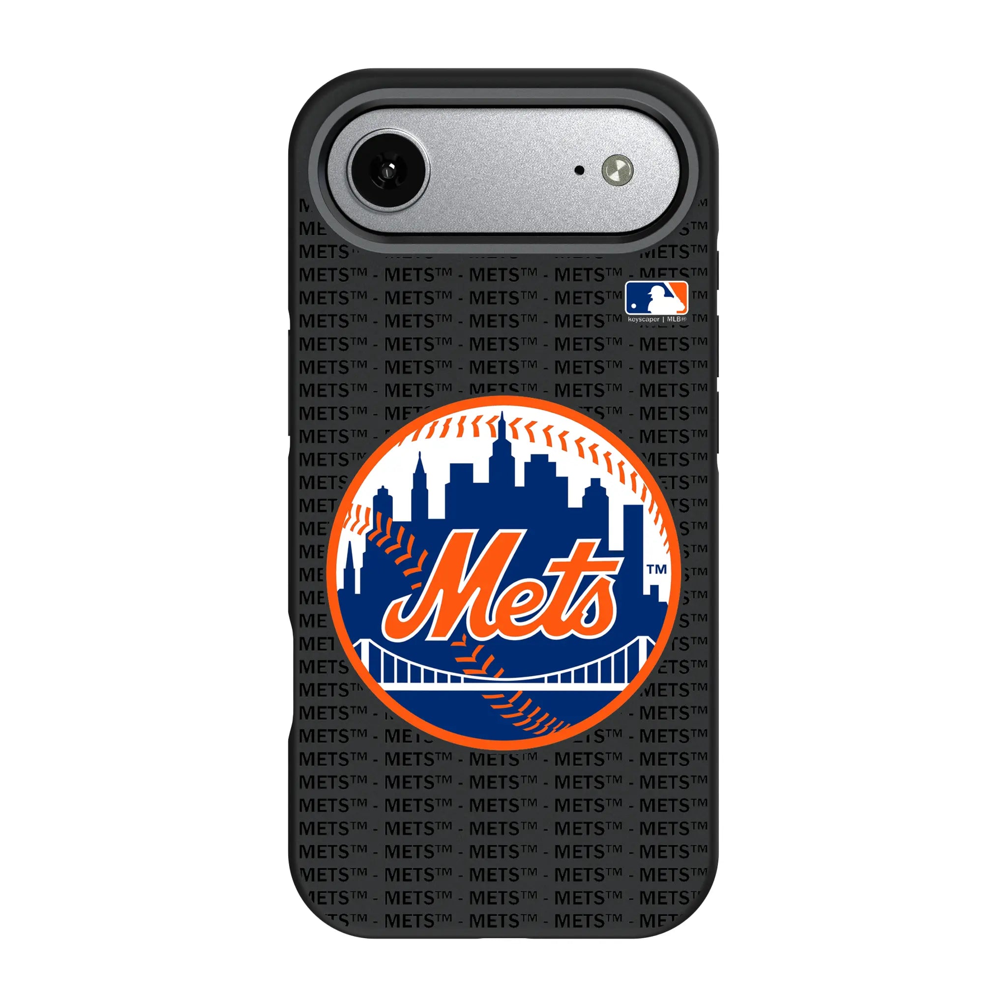 New York Mets Text Backdrop iPhone Bump Phone Case for Apple iPhone#Device_iPhone Air