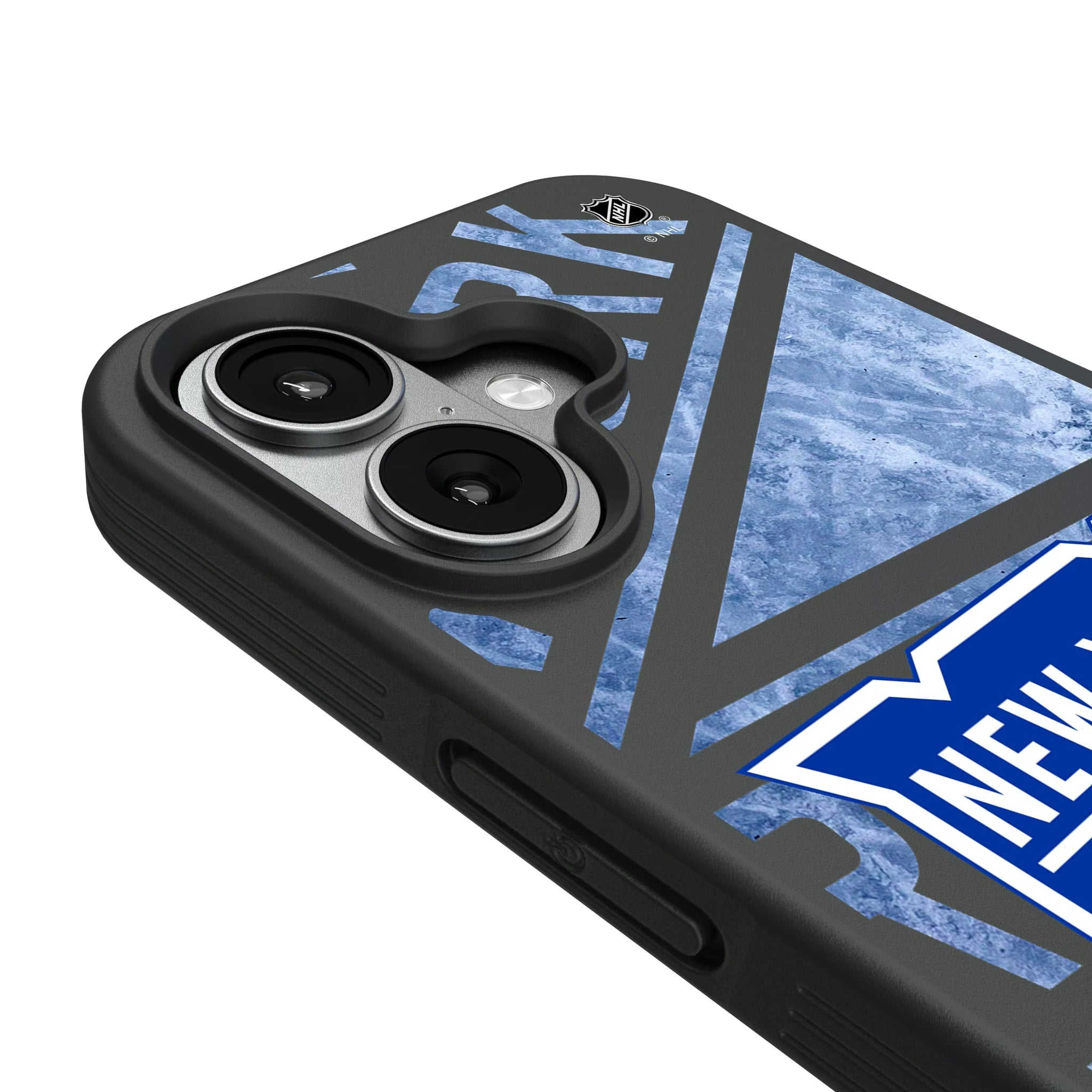 New York Rangers Ice Tilt iPhone Bump Phone Case for Apple iPhone - Detail#Device_iPhone 17