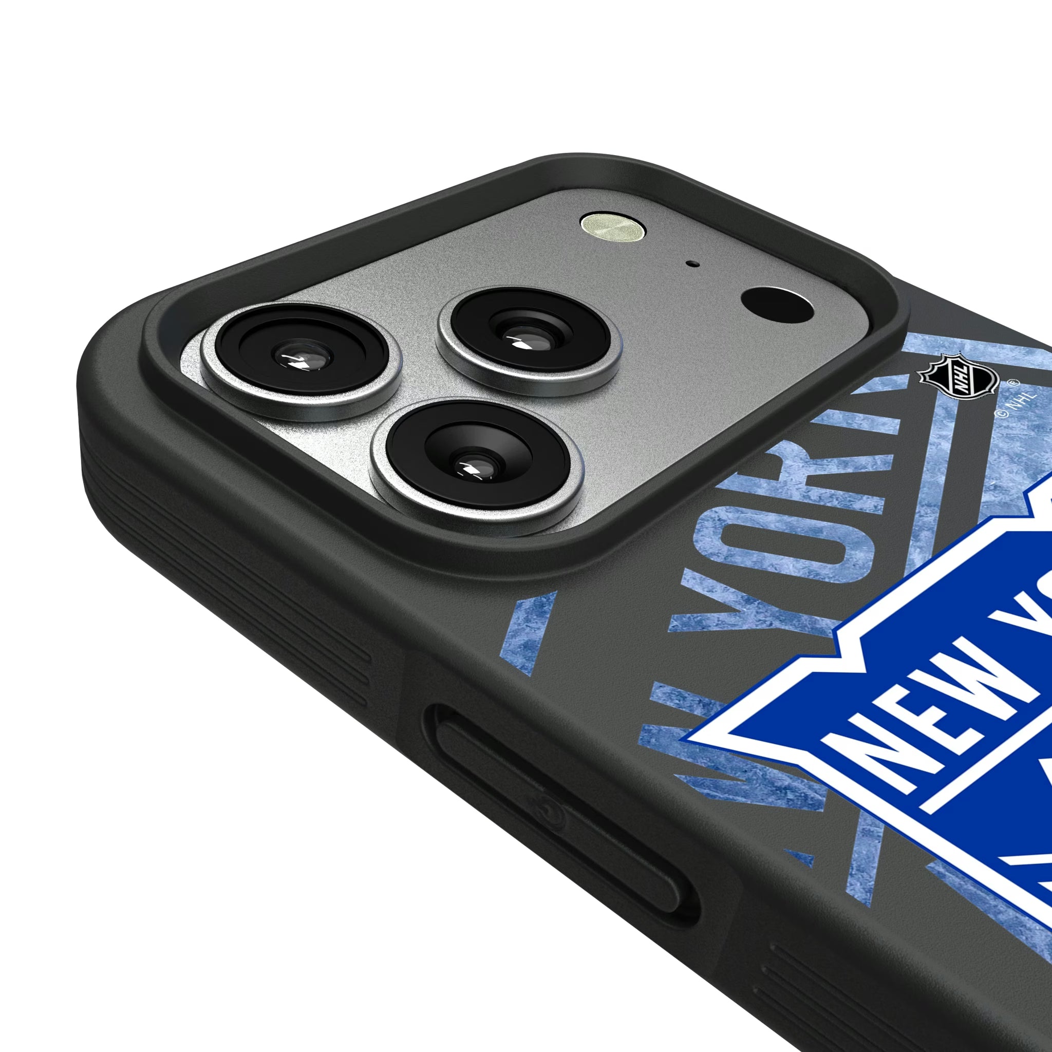 New York Rangers Ice Tilt iPhone Bump Phone Case for Apple iPhone - Detail#Device_iPhone 17 Pro