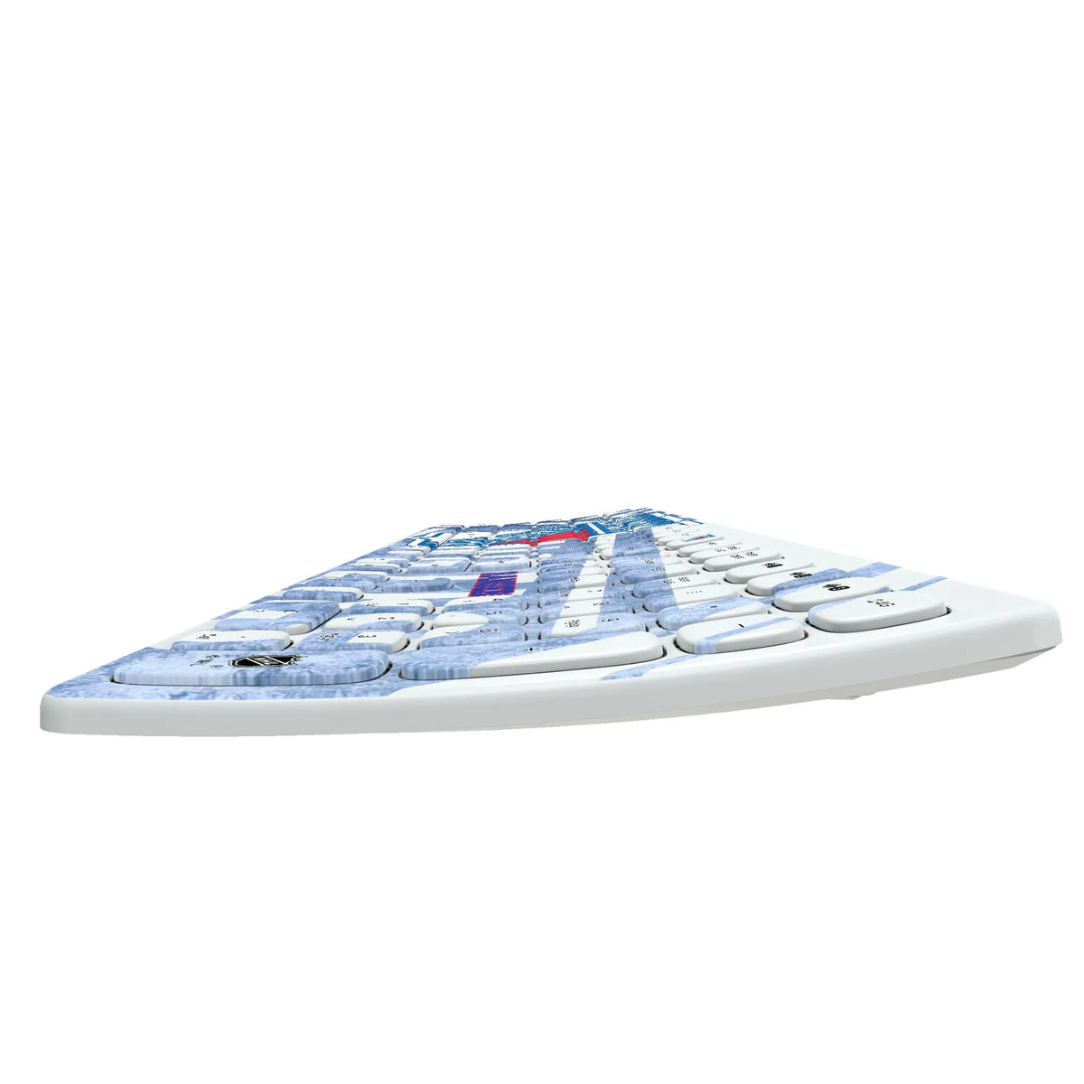 New York Rangers Ice Tilt KKB605 Curved Wireless Keyboard