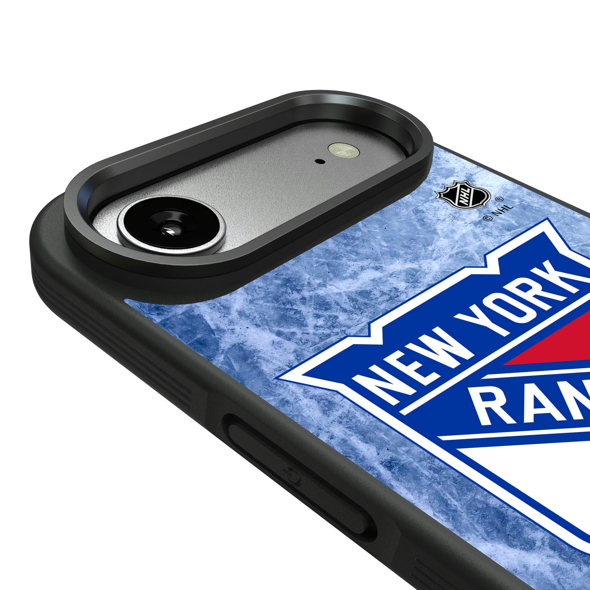 New York Rangers Ice Wordmark iPhone Bump Phone Case for Apple iPhone - Detail#Device_iPhone Air