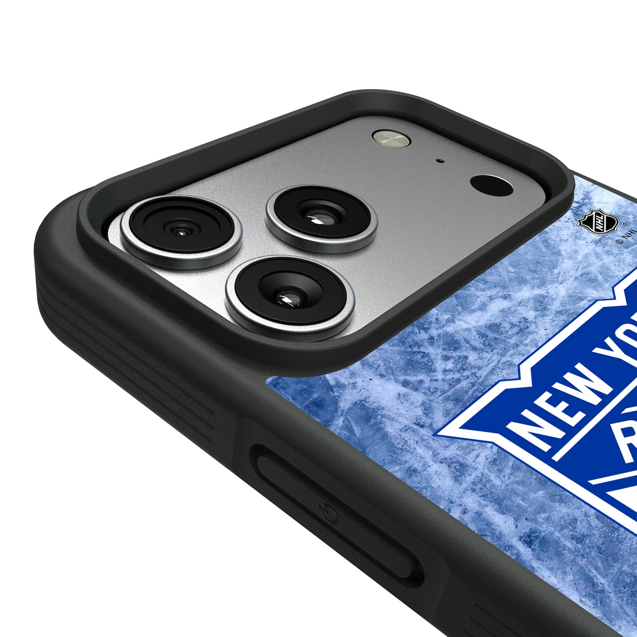 New York Rangers Ice Wordmark iPhone Bump Phone Case for Apple iPhone - Detail#Device_iPhone 17 Pro Max