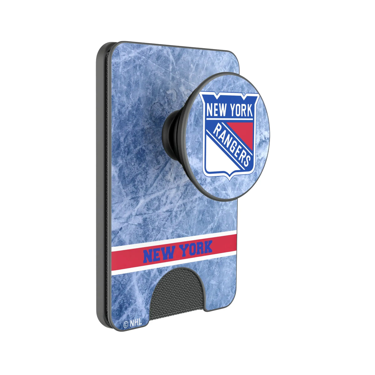 New York Rangers Ice Wordmark Popsockets Wallet Magnetic