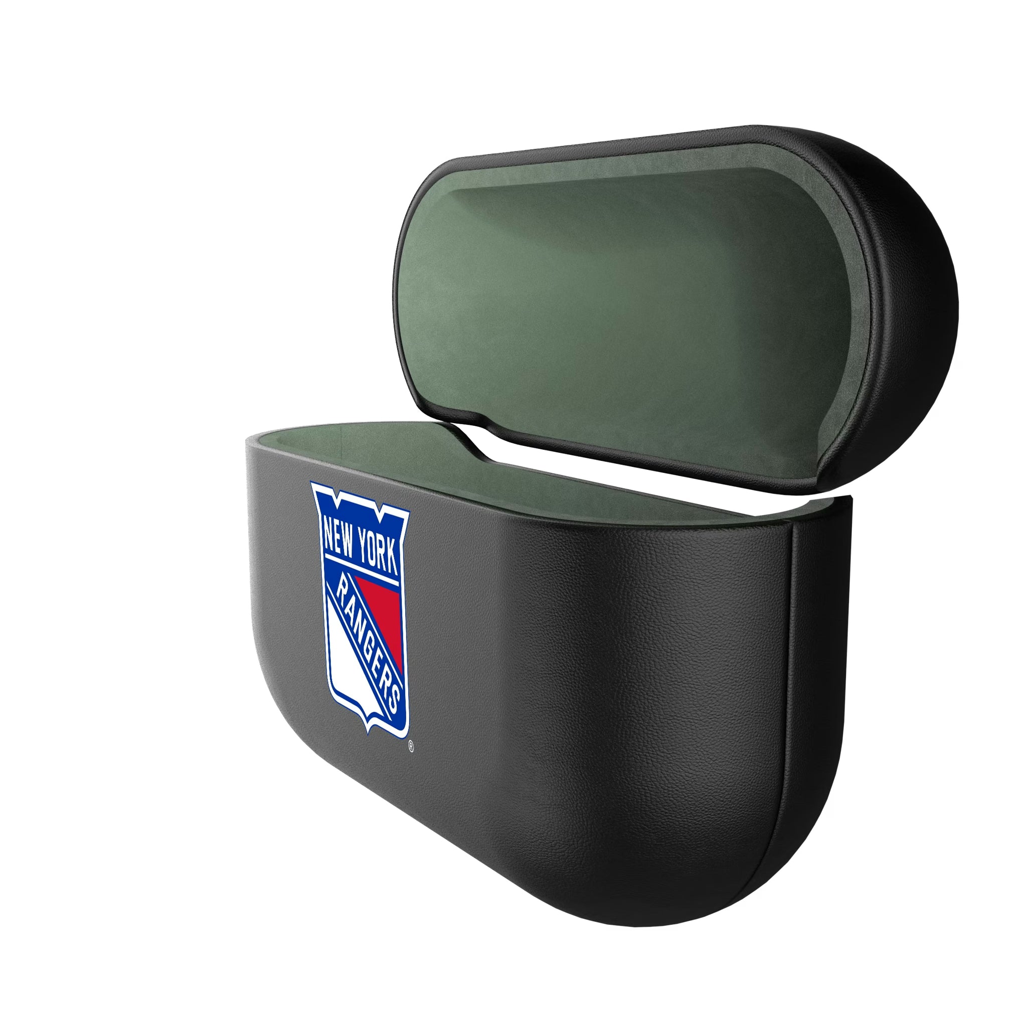 New York Rangers Insignia AirPods AirPod Case Cover - Isometric View#Device_AirPods Pro 1st Gen