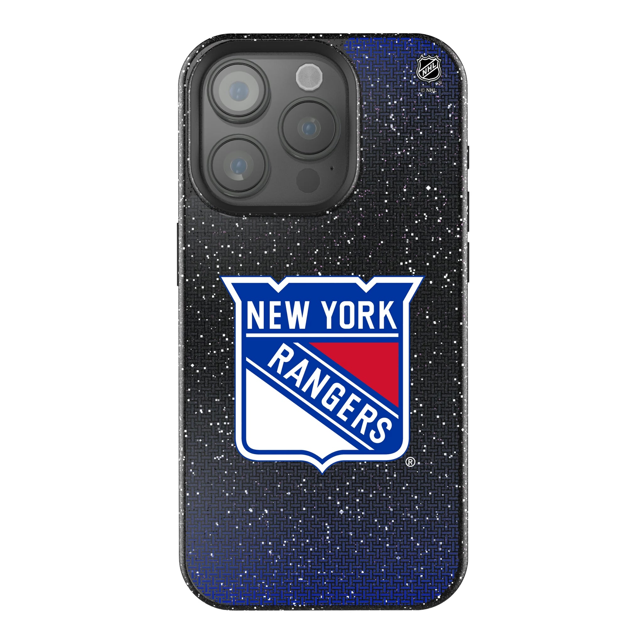 New York Rangers Linen iPhone Bling Phone Case for Apple iPhone