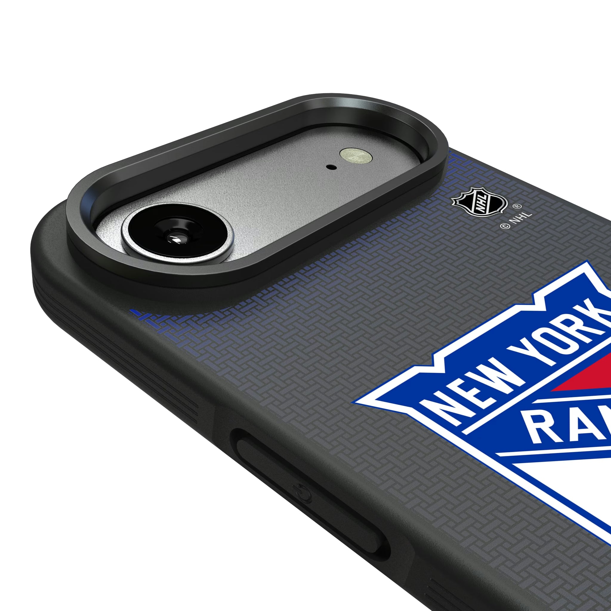 New York Rangers Linen iPhone Bump Phone Case for Apple iPhone - Detail#Device_iPhone Air