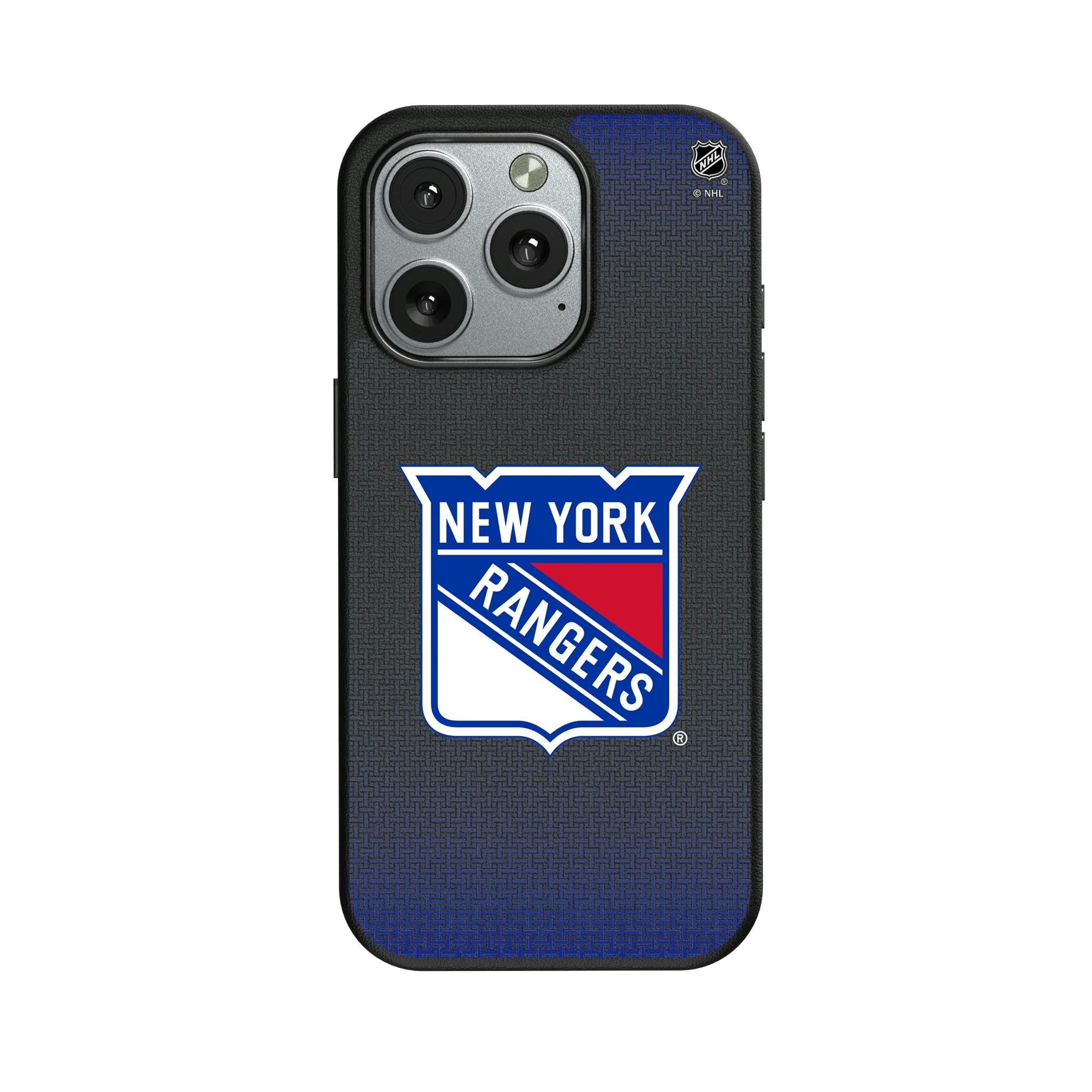 New York Rangers Linen iPhone MagSafe Compatible Phone Case for Apple iPhone
