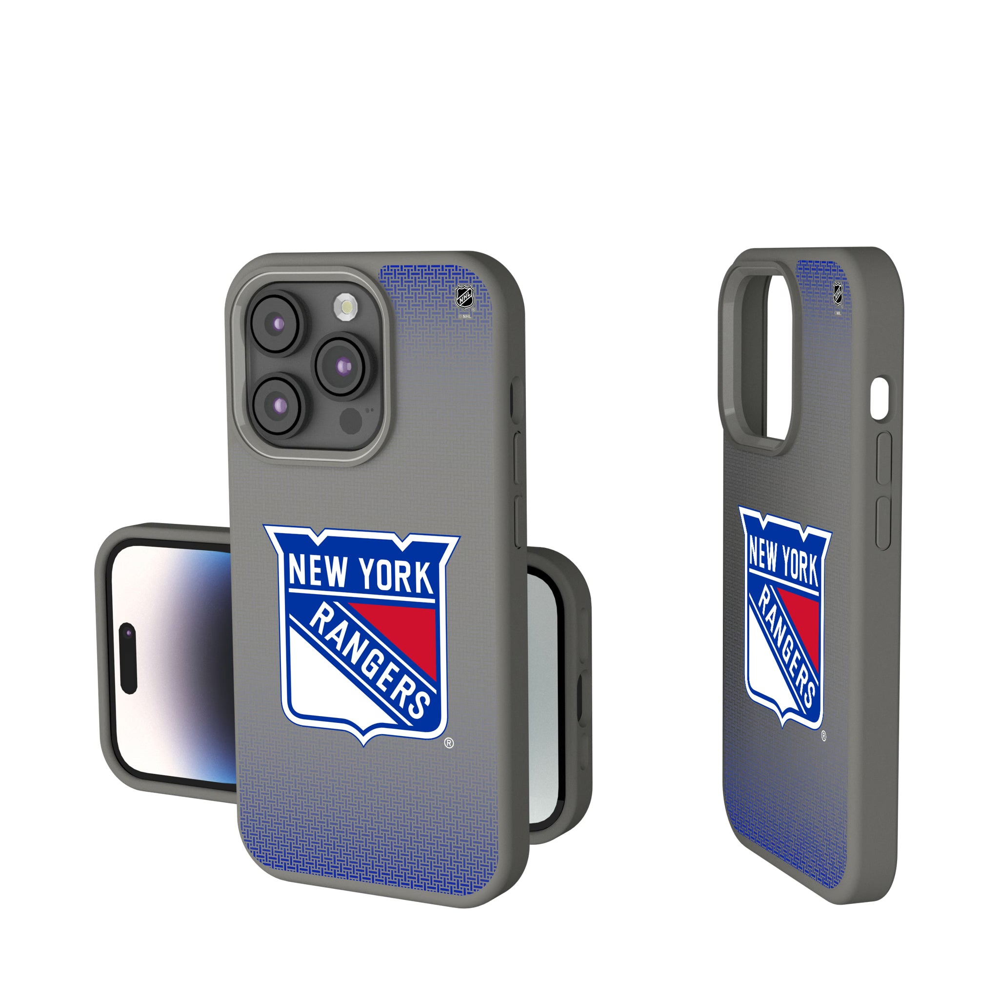 New York Rangers Linen iPhone Soft Touch Phone Case for Apple iPhone