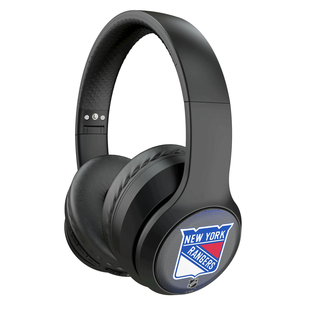 New York Rangers Linen Wireless Over-Ear Headphones With Case