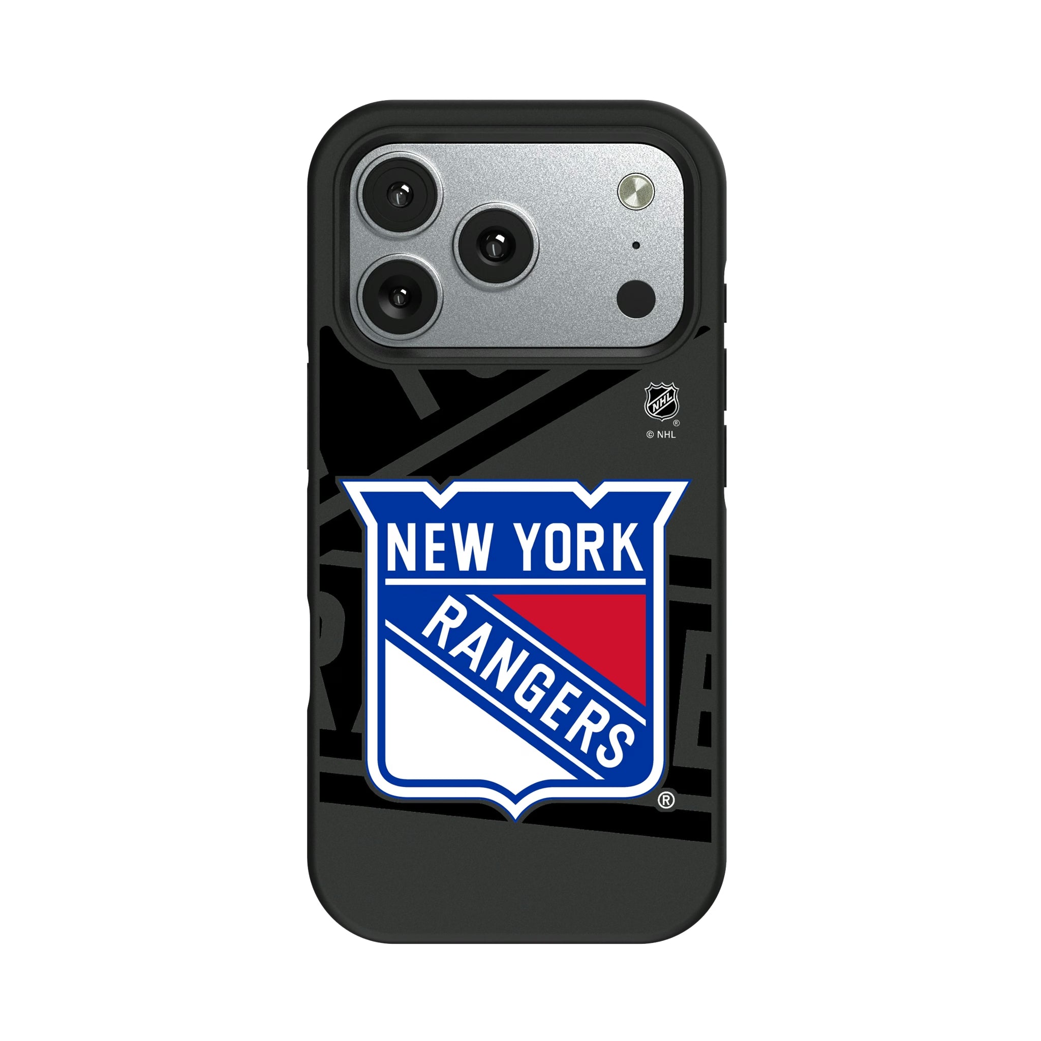 New York Rangers Monocolor Tilt iPhone Bump Phone Case for Apple iPhone#Device_iPhone 17 Pro