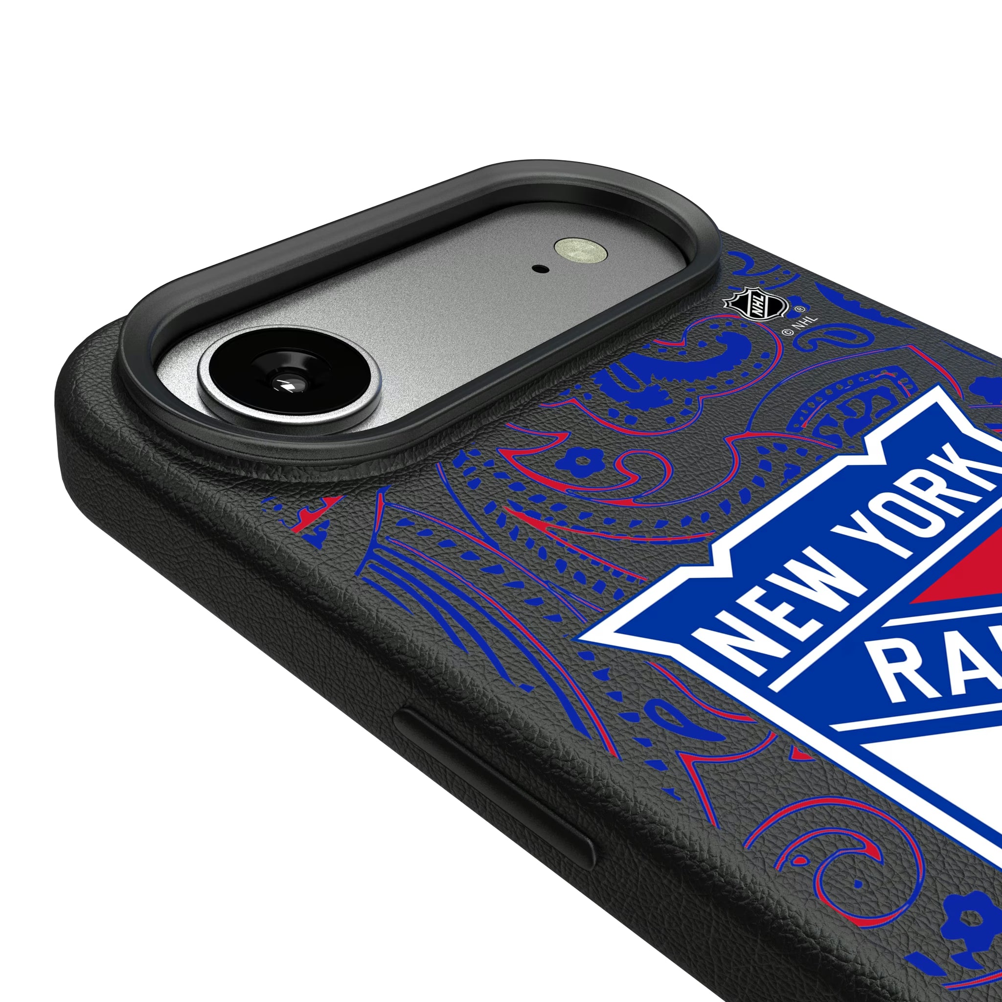 New York Rangers Paisley iPhone MagSafe Compatible Phone Case for Apple iPhone - Detail#Device_iPhone Air