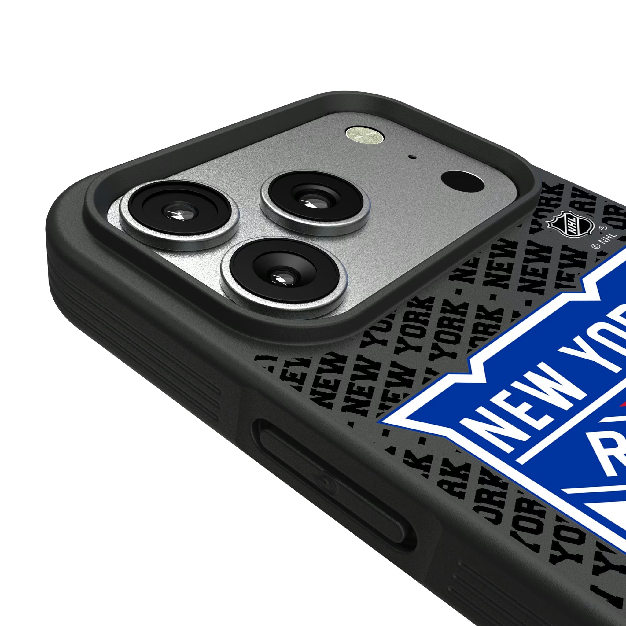 New York Rangers Personalized EndZone Plus iPhone Bump Phone Case for Apple iPhone - Detail#Device_iPhone 17 Pro