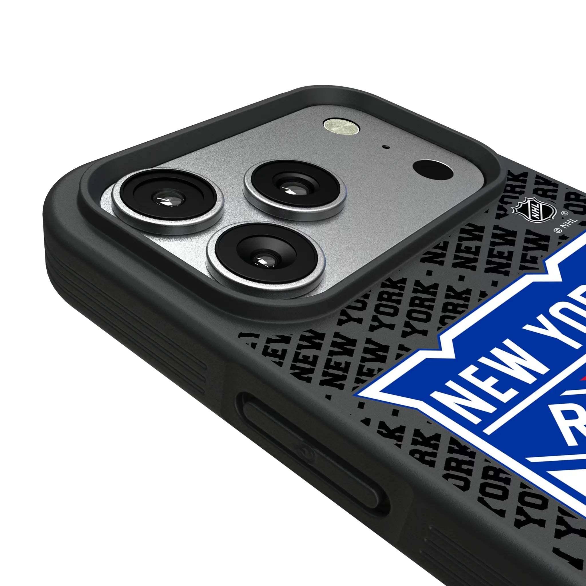 New York Rangers Personalized EndZone Plus iPhone Bump Phone Case for Apple iPhone - Detail#Device_iPhone 17 Pro