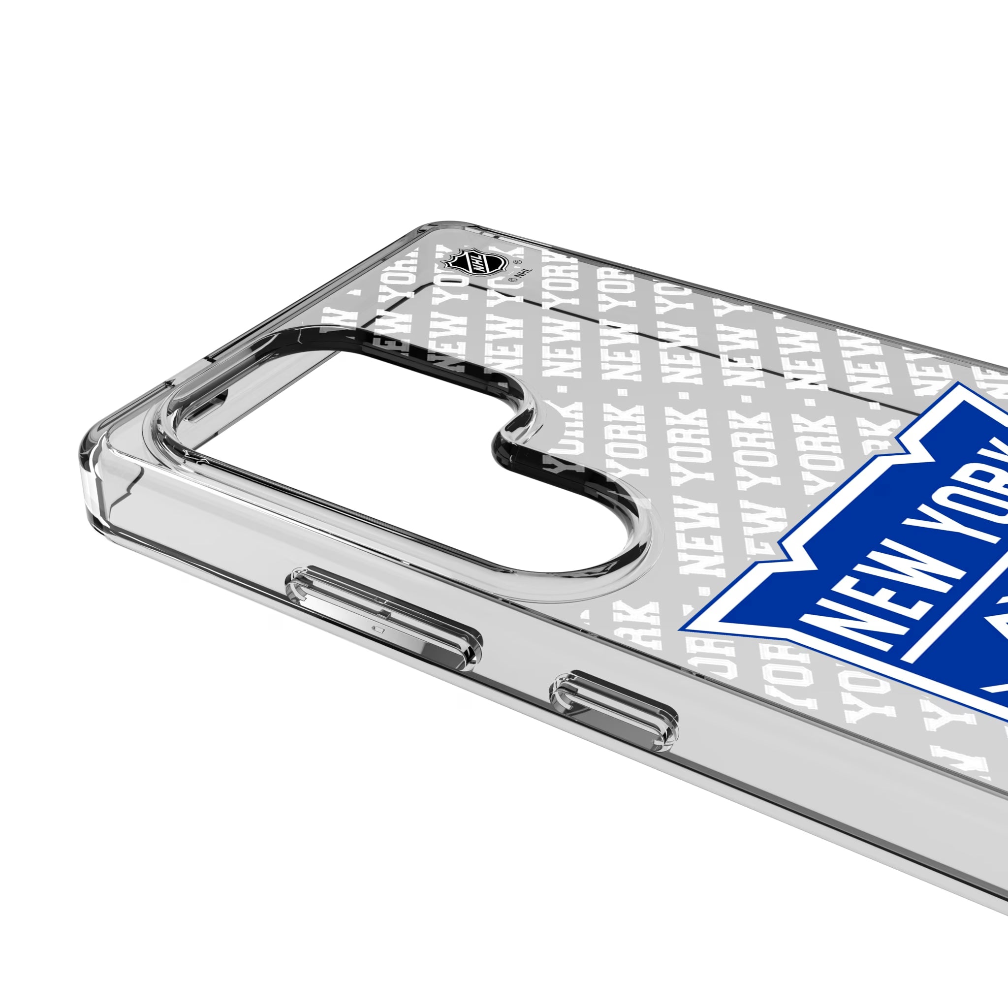 New York Rangers Personalized EndZone Plus Galaxy Clear Phone Case for Samsung Galaxy - Detail