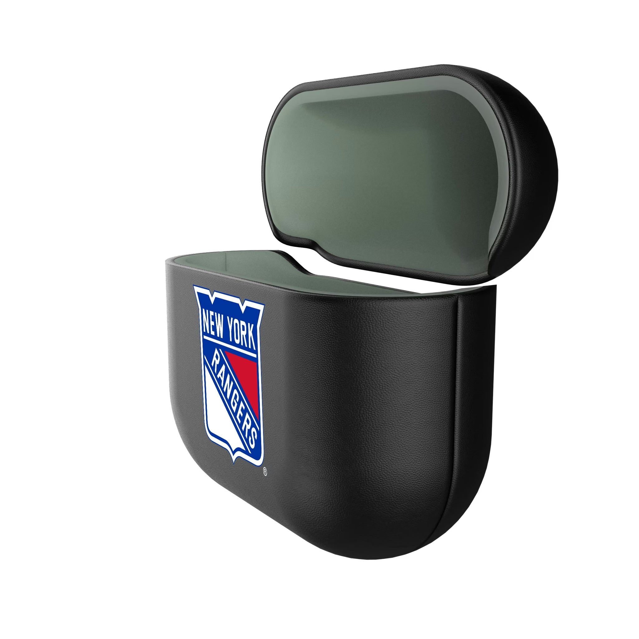 New York Rangers Personalized Insignia AirPods AirPod Case Cover - Isometric View#Device_AirPods 4