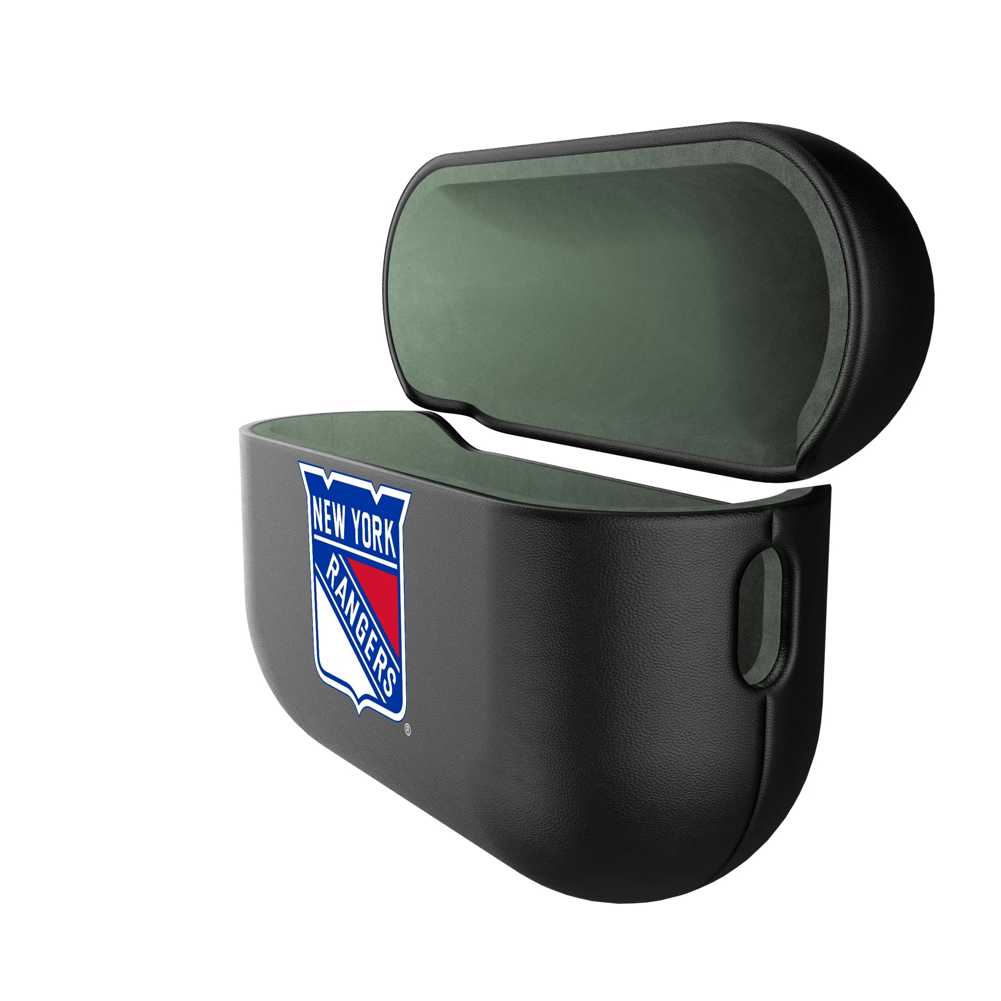 New York Rangers Personalized Insignia AirPods AirPod Case Cover - Isometric View#Device_AirPods Pro 2nd Gen