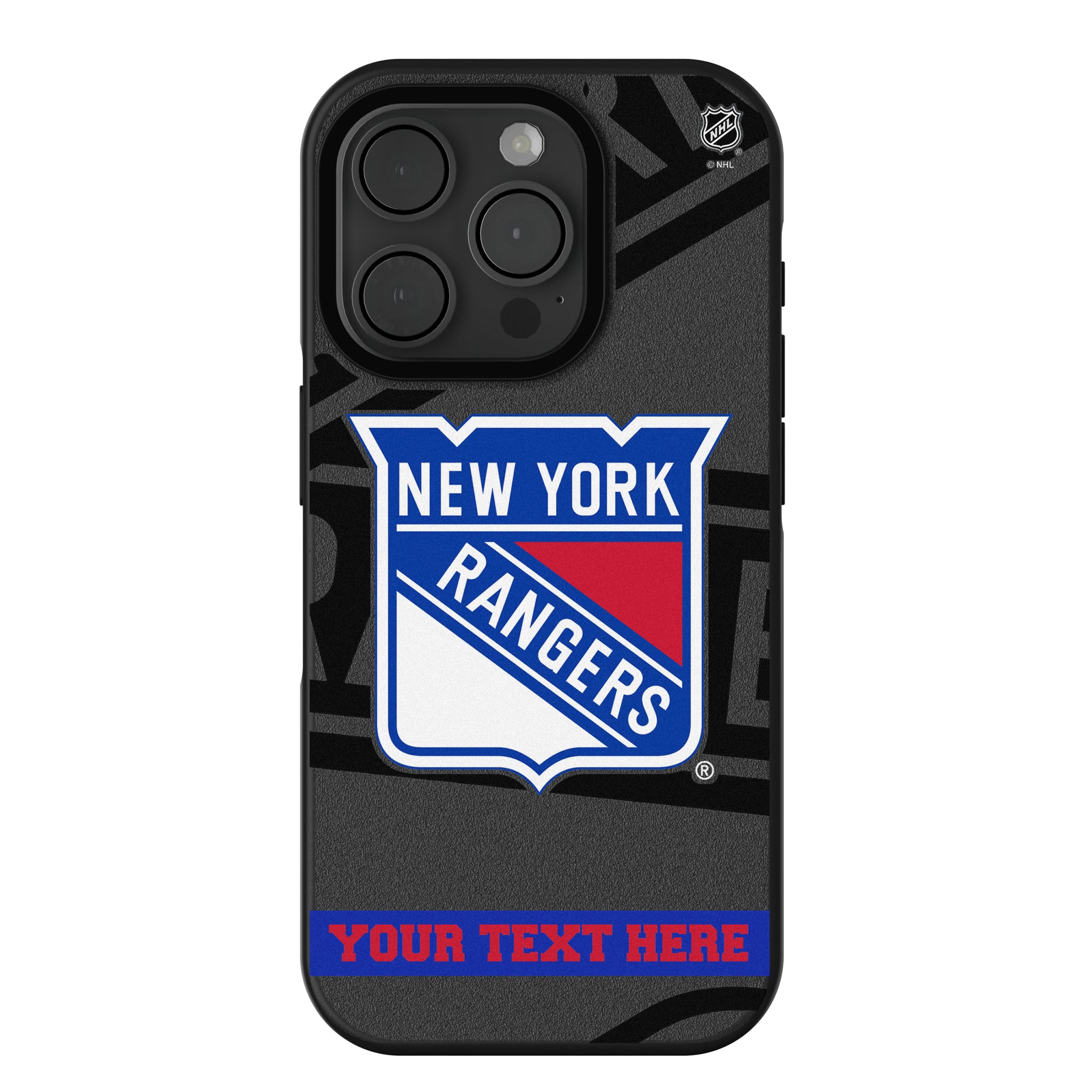 New York Rangers Personalized Tilt iPhone Bump Phone Case for Apple iPhone