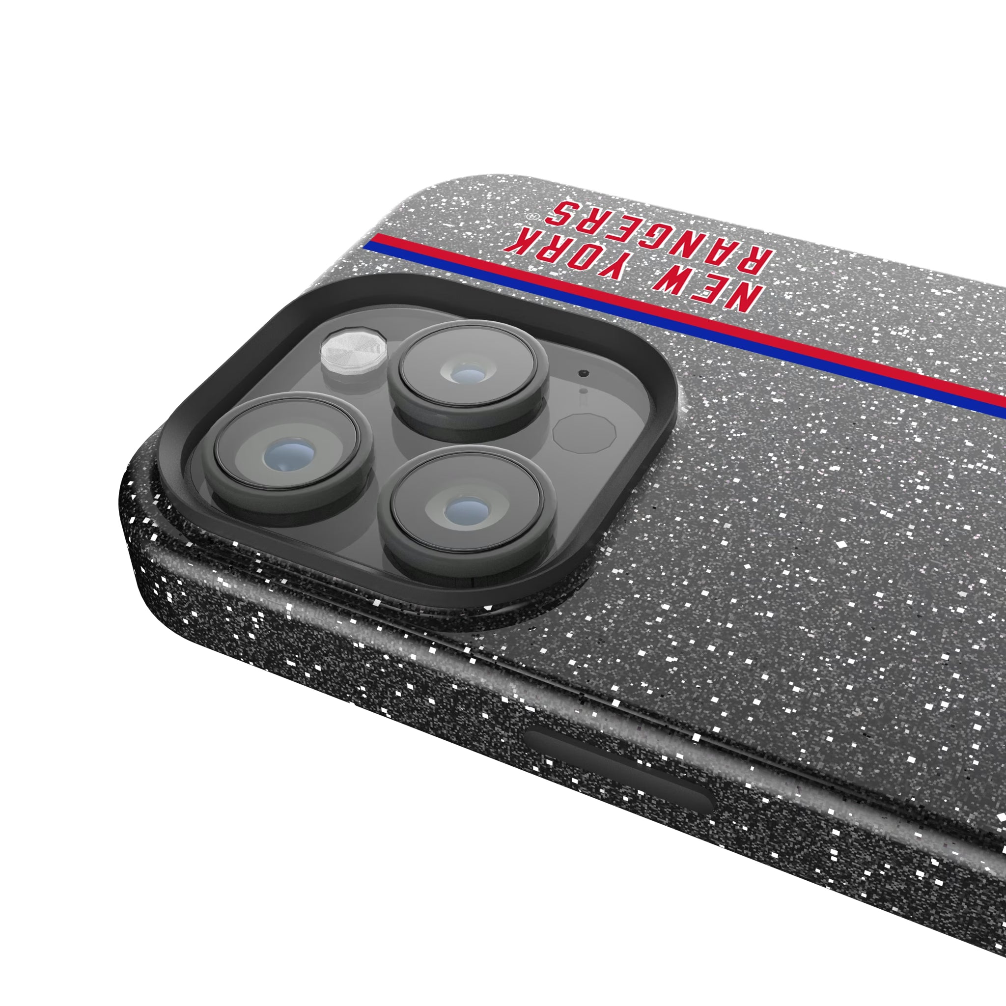 New York Rangers Sidebar iPhone Bling Phone Case for Apple iPhone - Detail