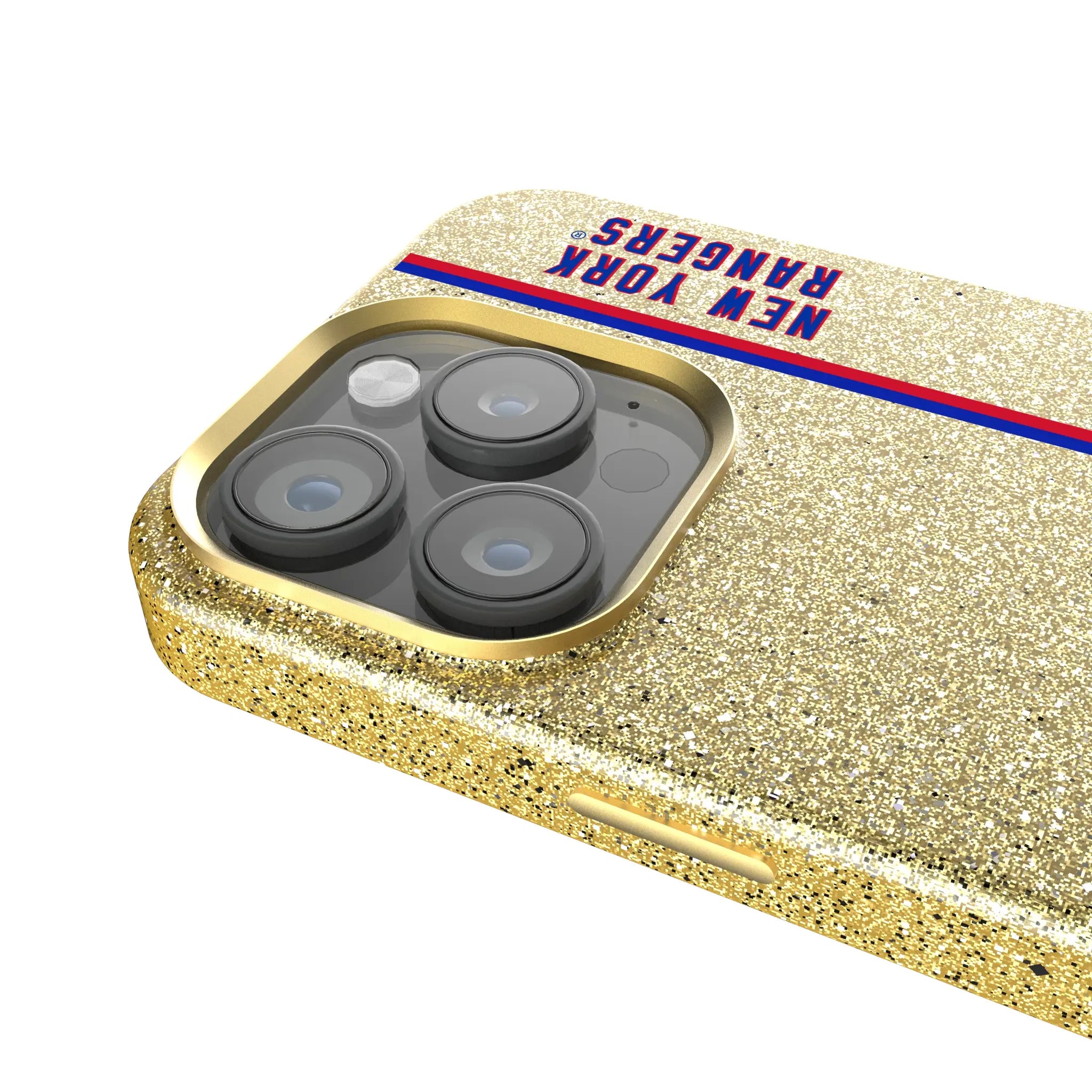 New York Rangers Sidebar iPhone Bling Phone Case for Apple iPhone - Detail