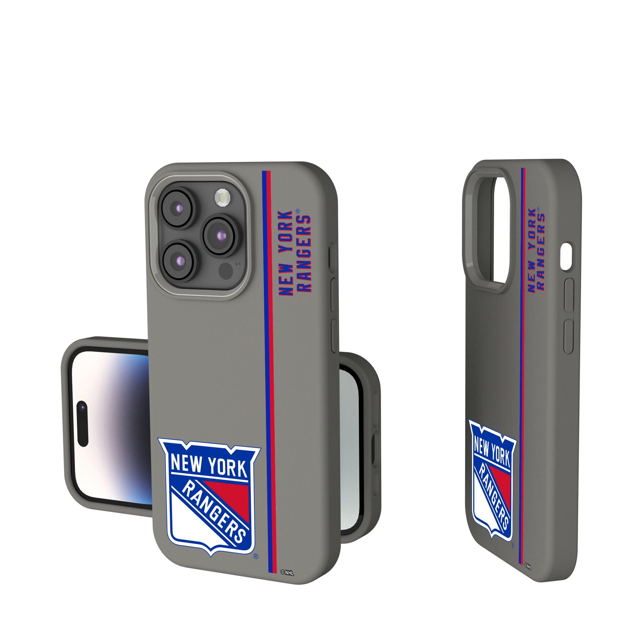 New York Rangers Sidebar iPhone Soft Touch Phone Case for Apple iPhone