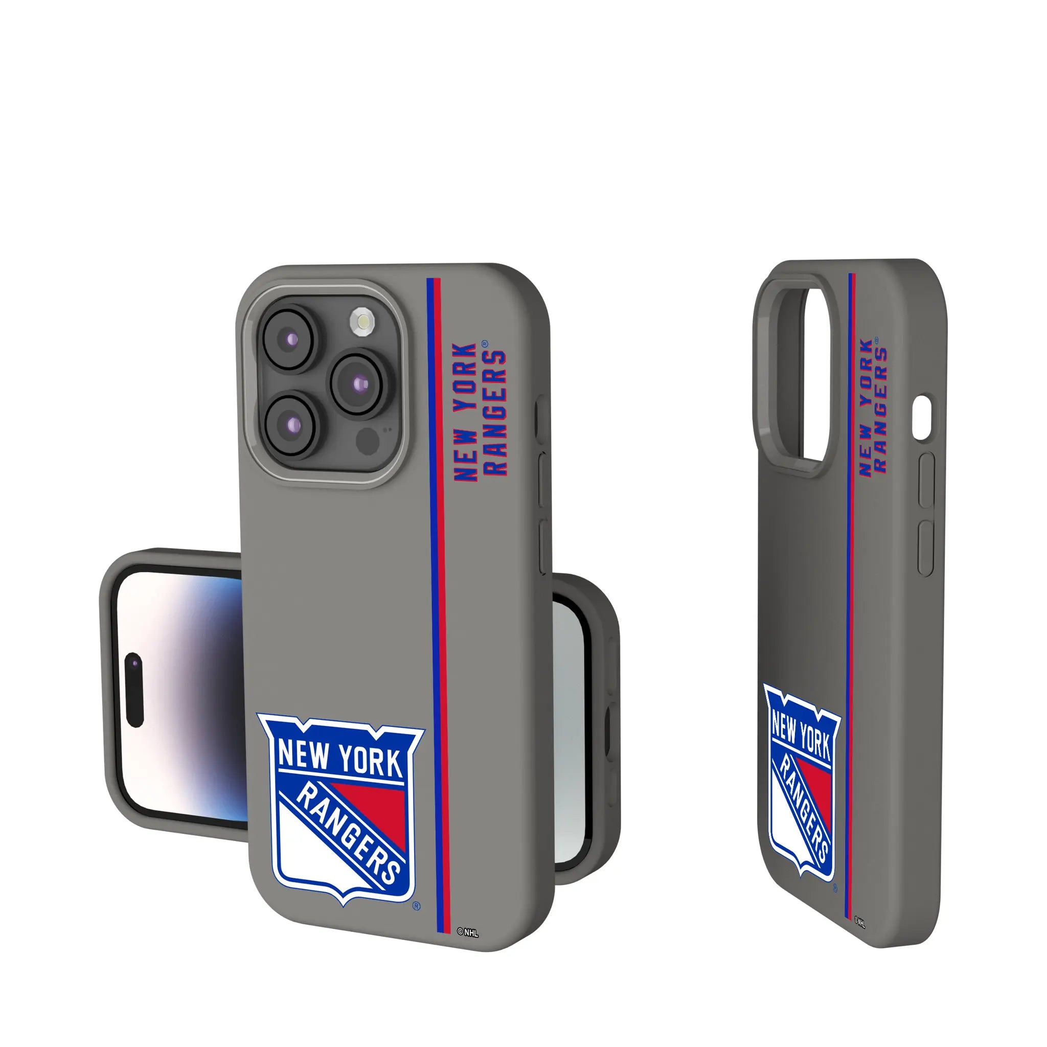 New York Rangers Sidebar iPhone Soft Touch Phone Case for Apple iPhone
