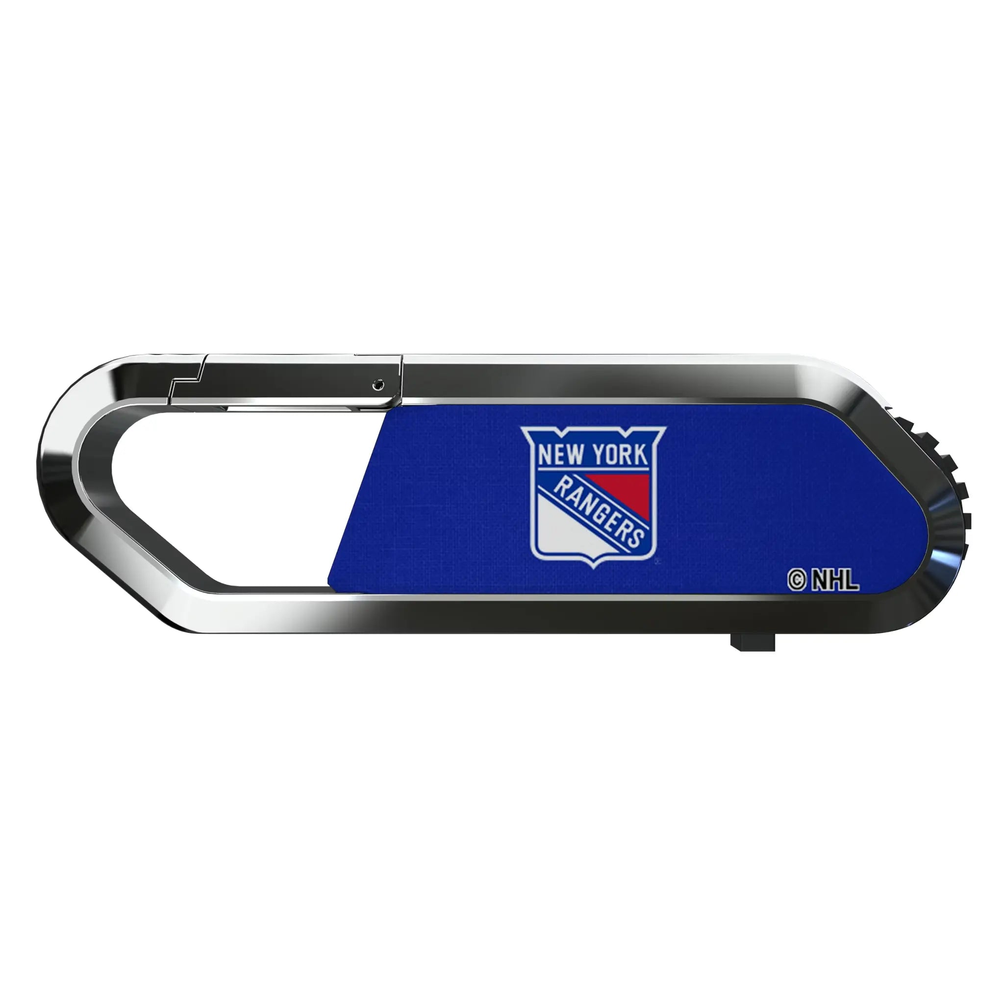 New York Rangers Solid USB 64GB Clip Style Flash Drive